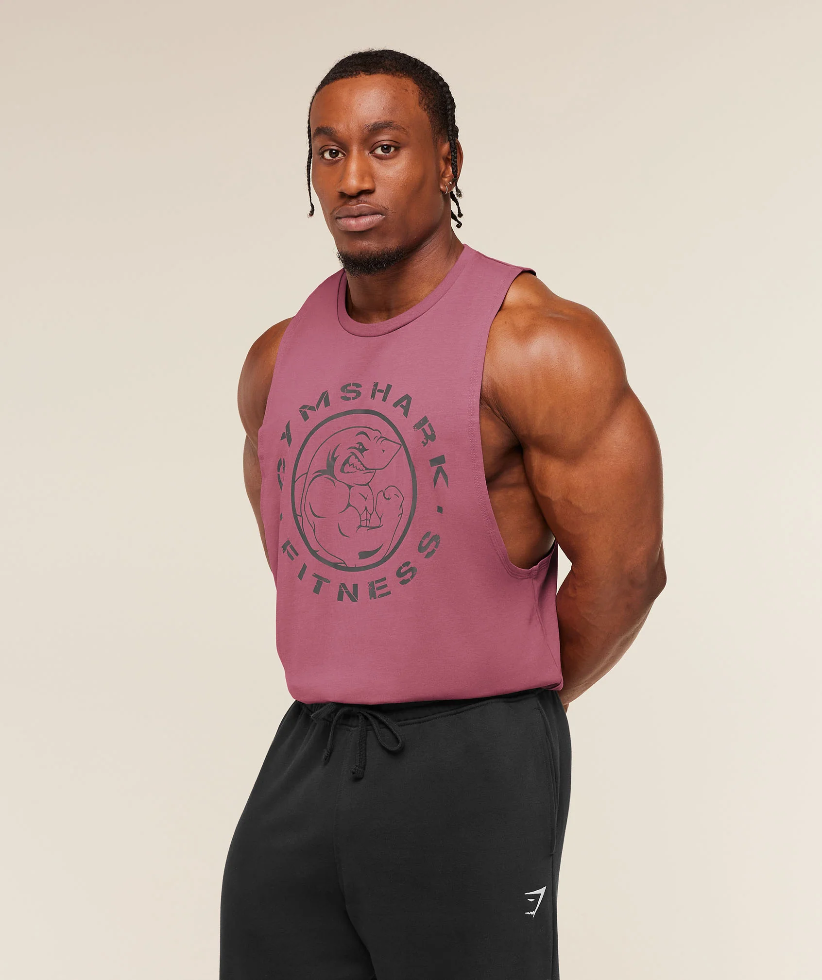 Gymshark Legacy Drop Arm Tank - Reset Pink - Image 3