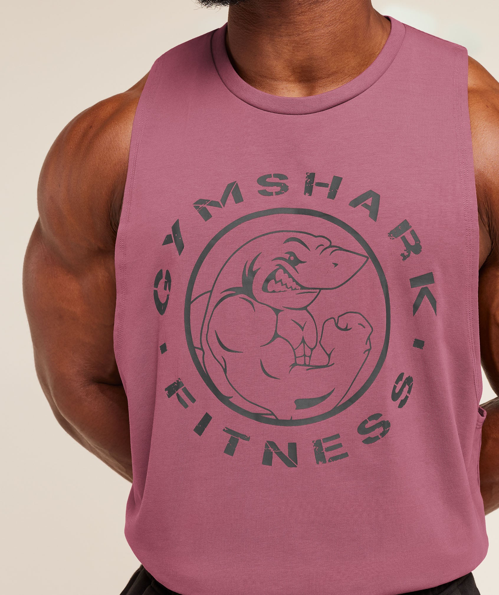 Gymshark Legacy Drop Arm Tank - Reset Pink - Image 5