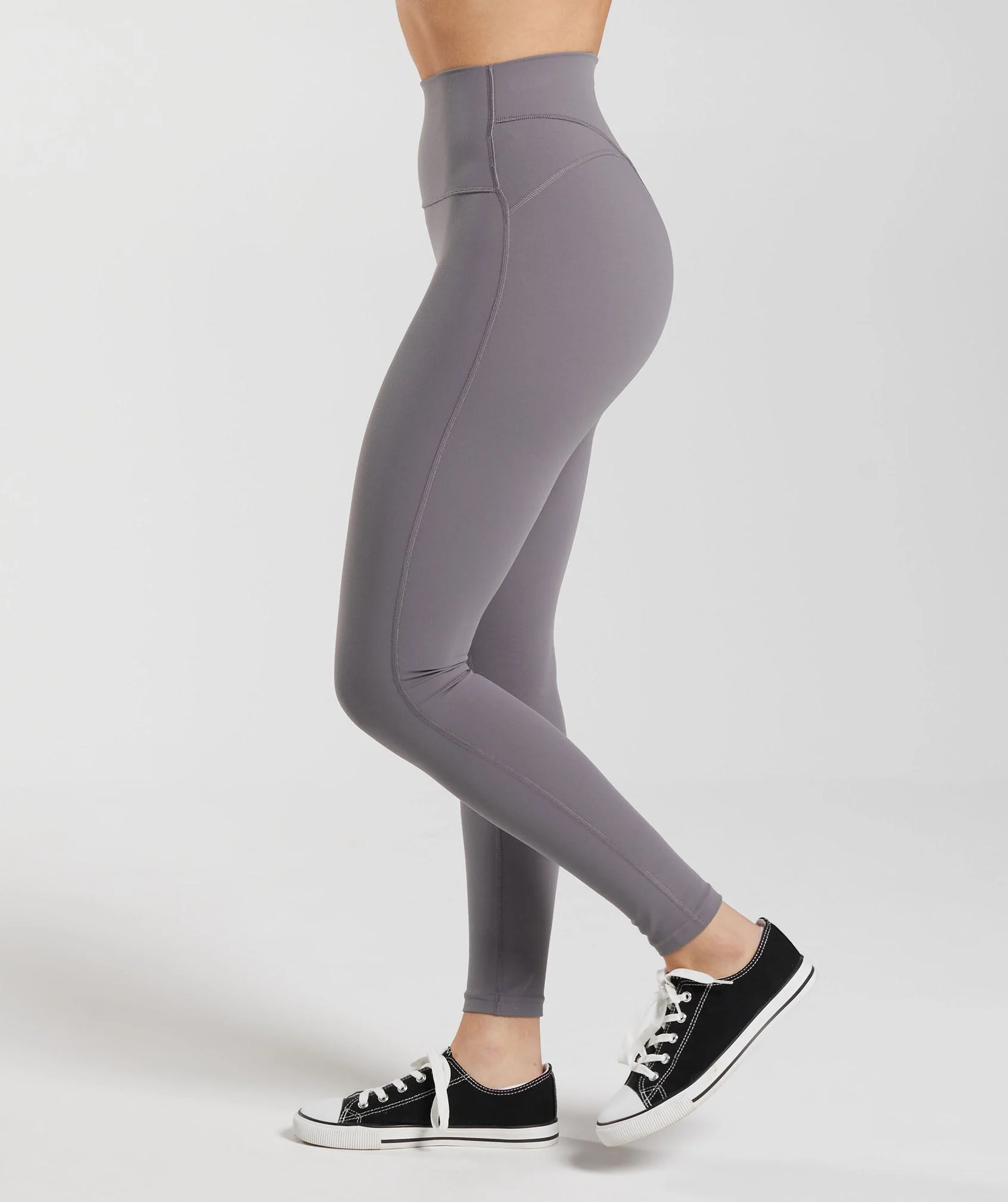 Gymshark Legacy Leggings - Titanium Grey - Image 3