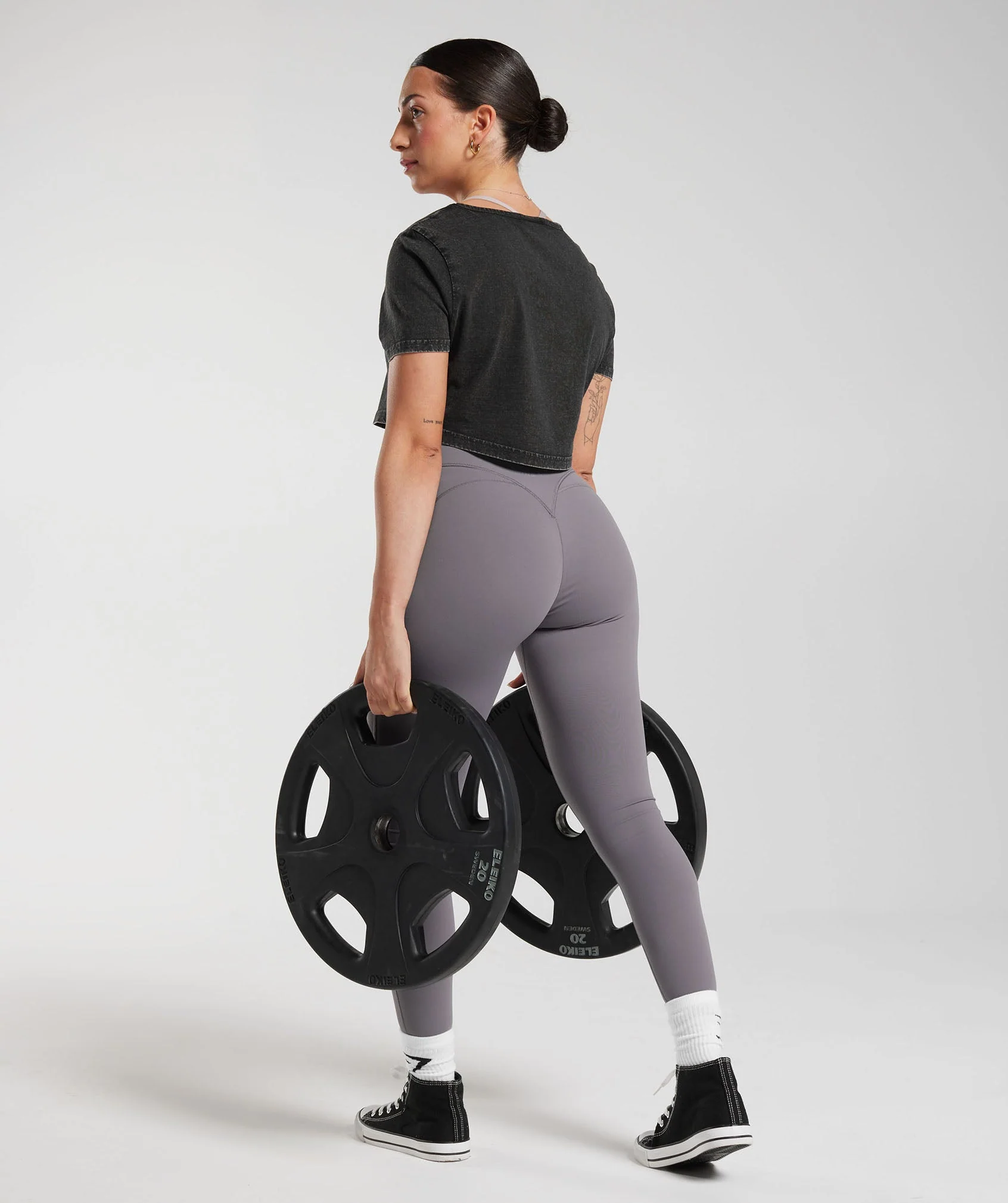 Gymshark Legacy Leggings - Titanium Grey - Image 4