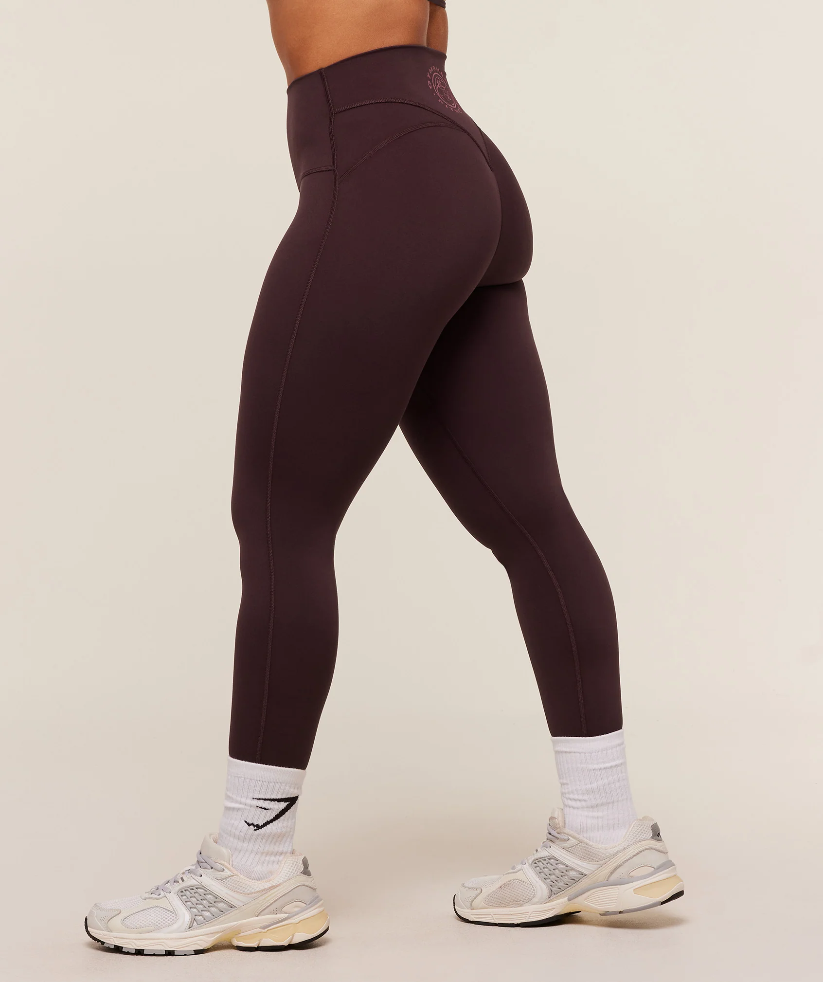 Gymshark Legacy Regular Leggings - Cherry Purple - Image 3