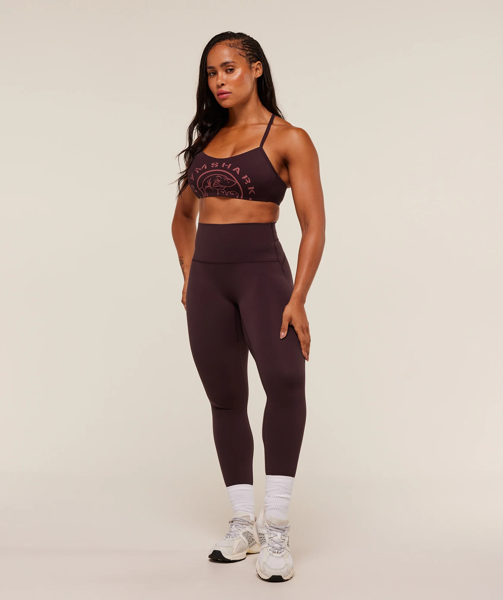 Gymshark Legacy Regular Leggings - Cherry Purple - Image 4