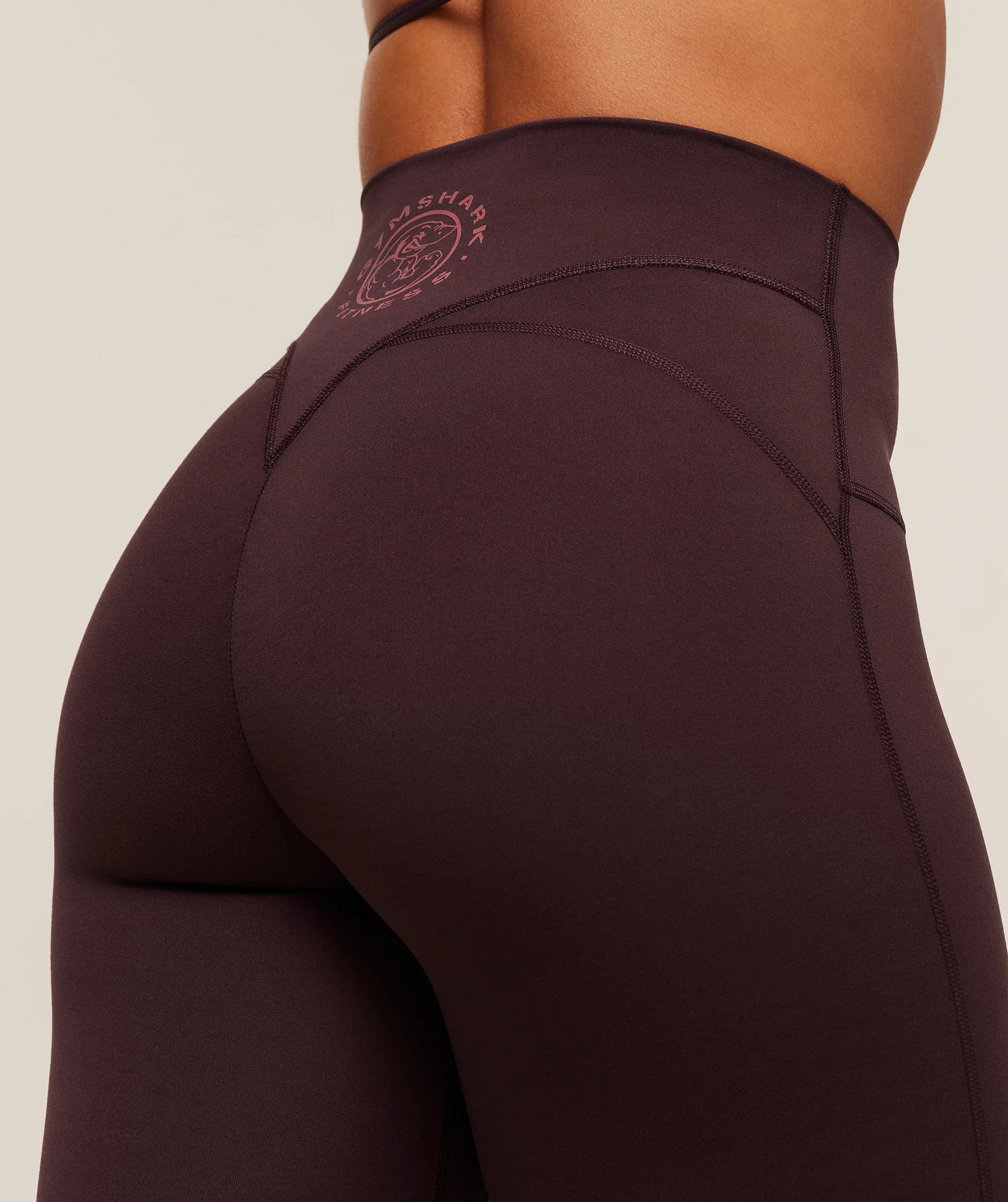 Gymshark Legacy Regular Leggings - Cherry Purple - Image 5
