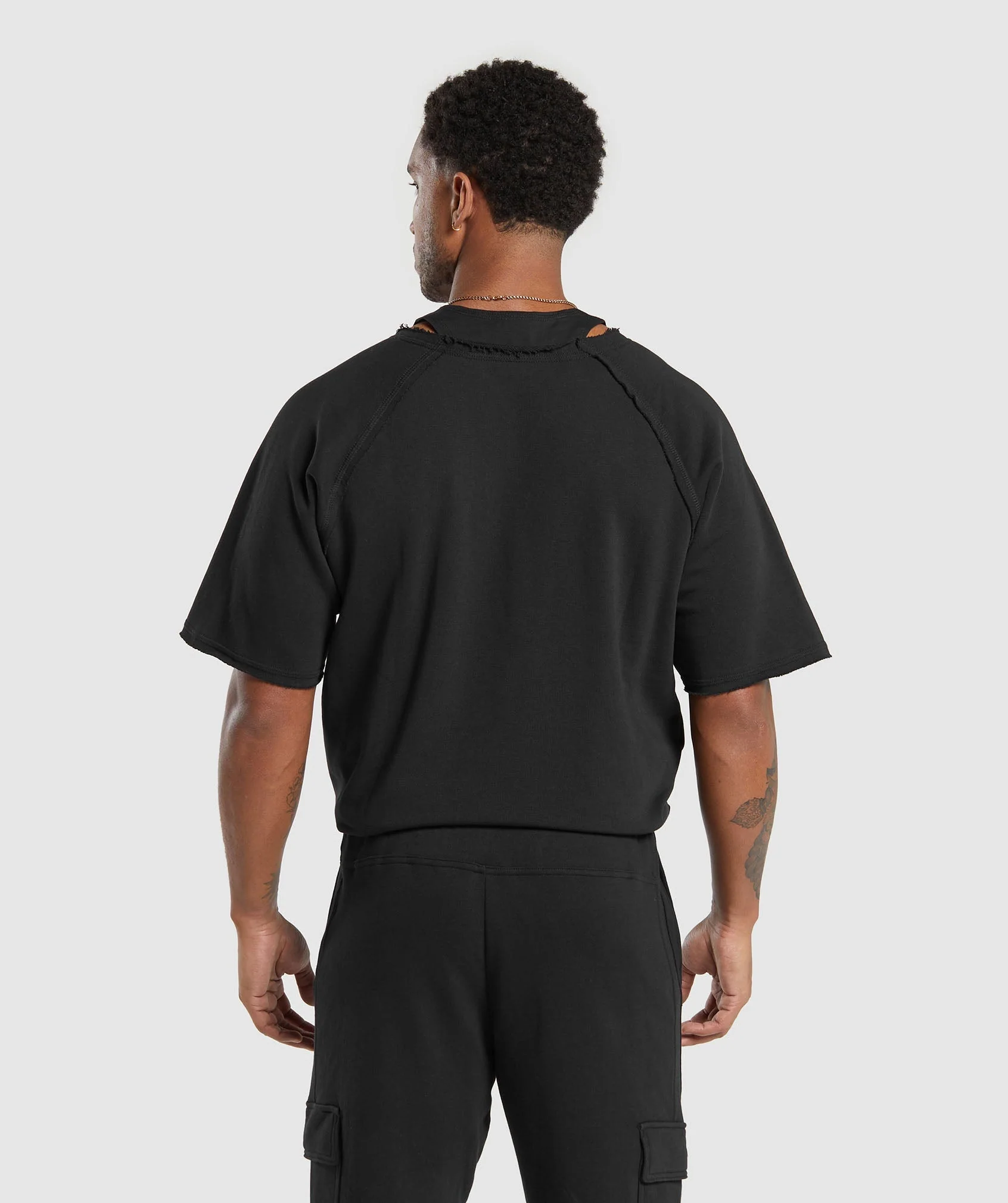 Gymshark Legacy Rag Top - Black - Image 3