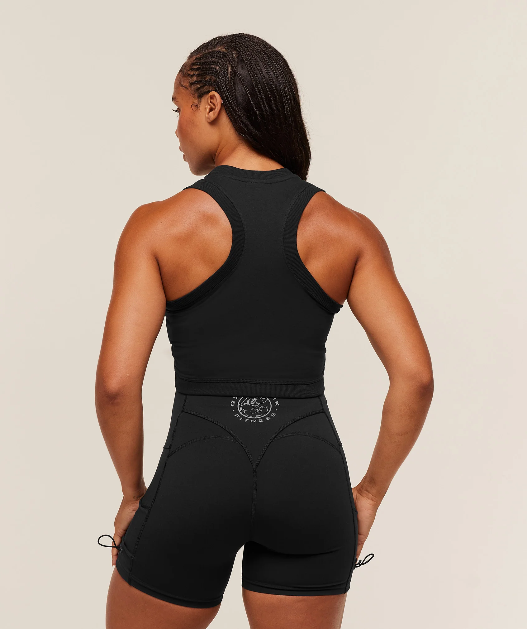 Gymshark Legacy Sleeveless Crop Top - Black - Image 2