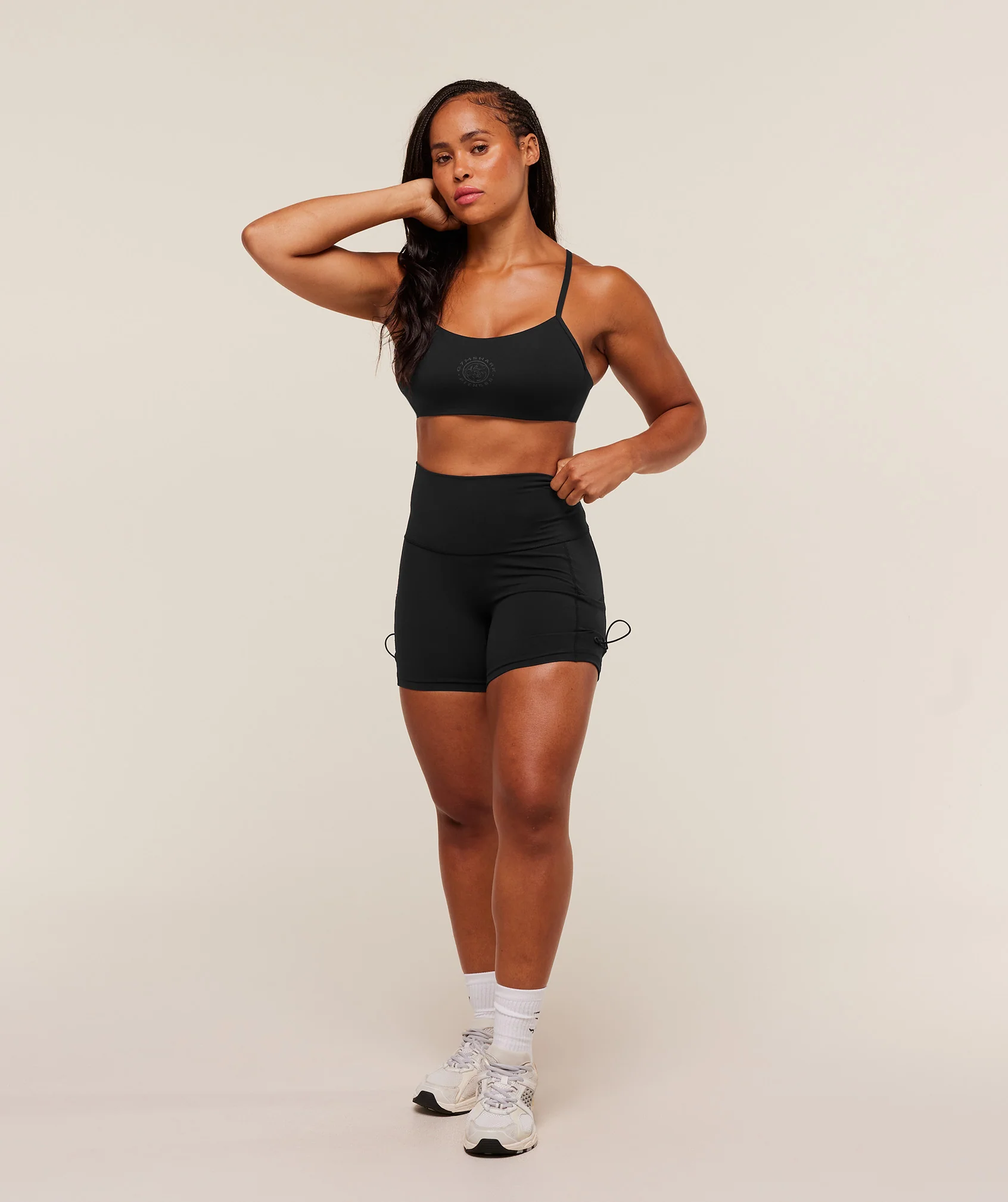 Gymshark Legacy Sports Bra - Black - Image 4