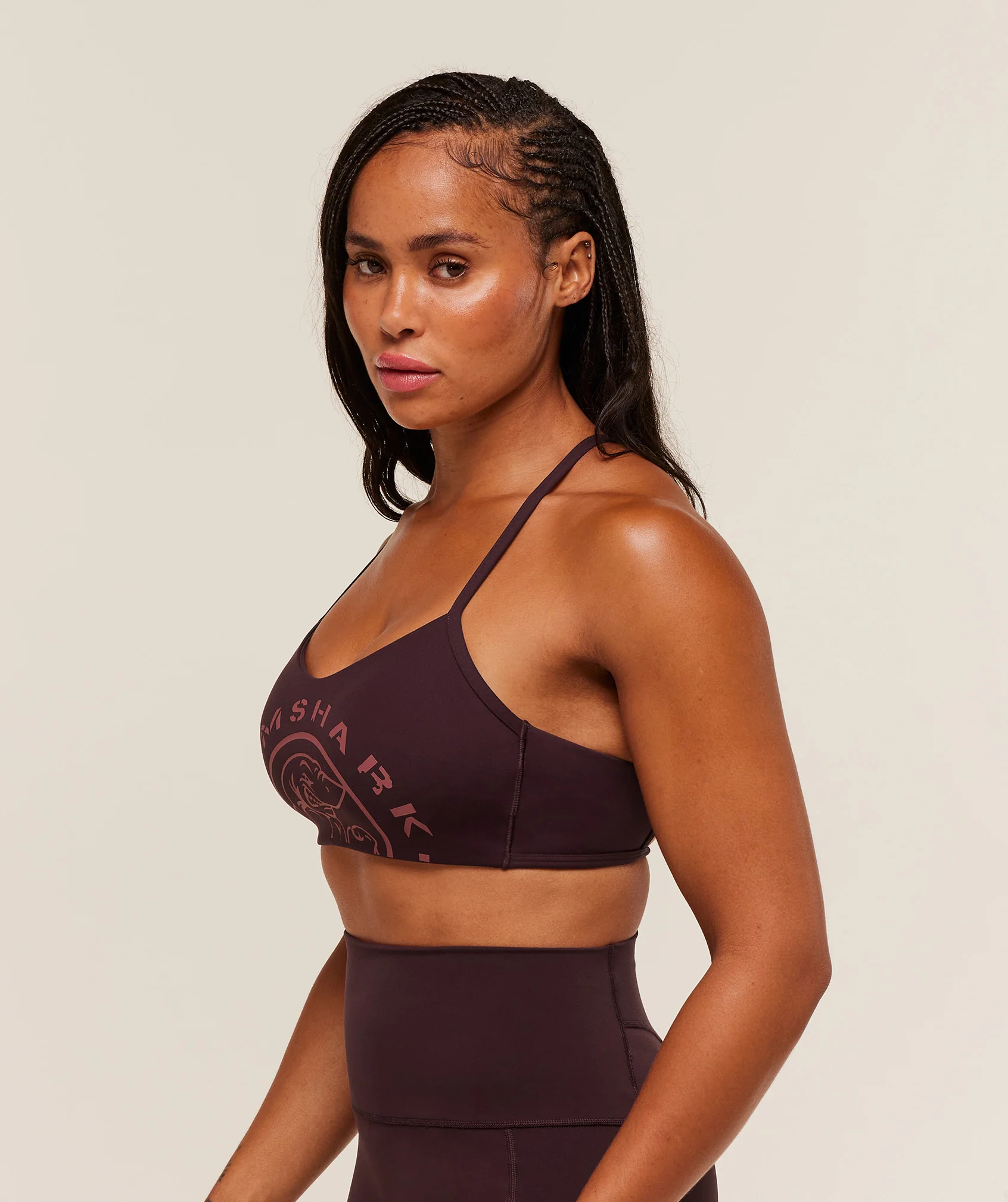 Gymshark Legacy Sports Bra - Cherry Purple - Image 3