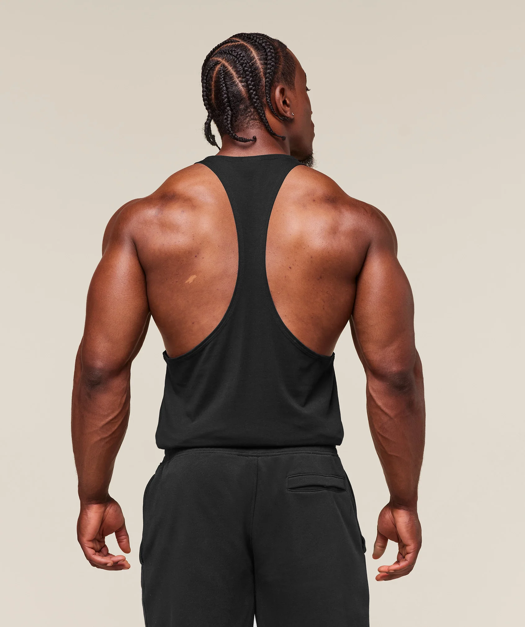 Gymshark Legacy Stringer - Black - Image 2