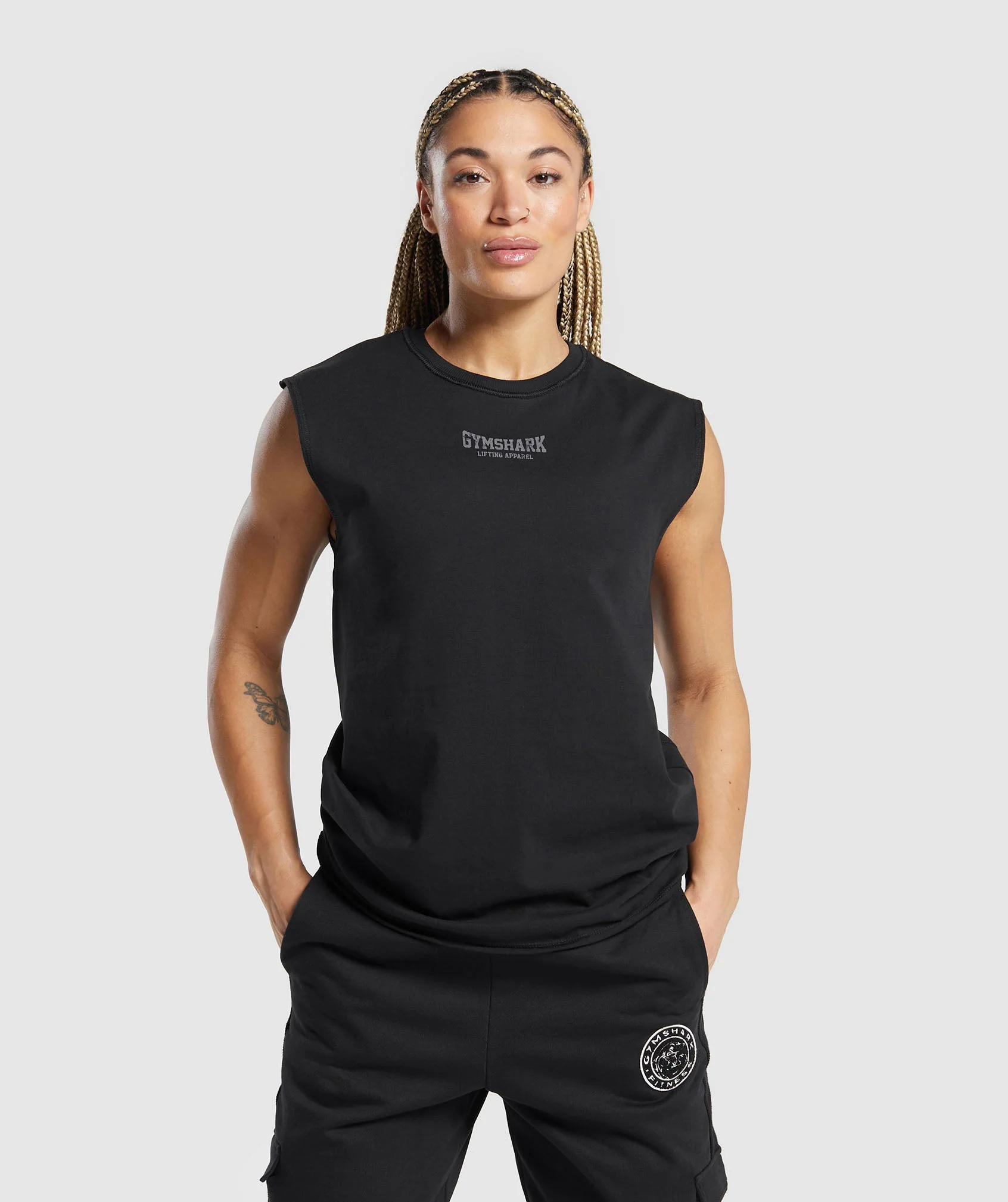 Gymshark Legacy Summer Tank - Black - Image 2