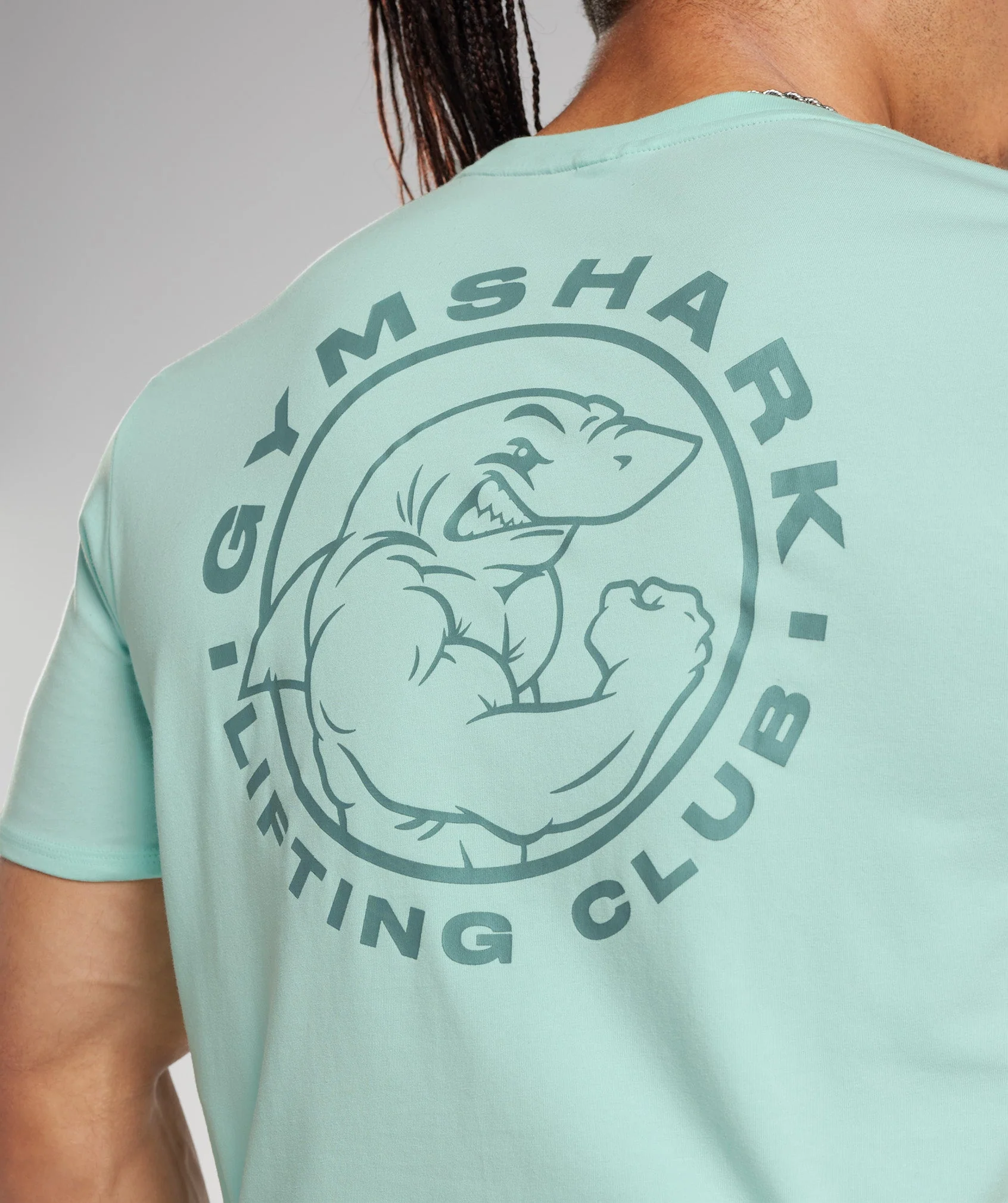 Gymshark Legacy T-Shirt - Aqua Green - Image 5