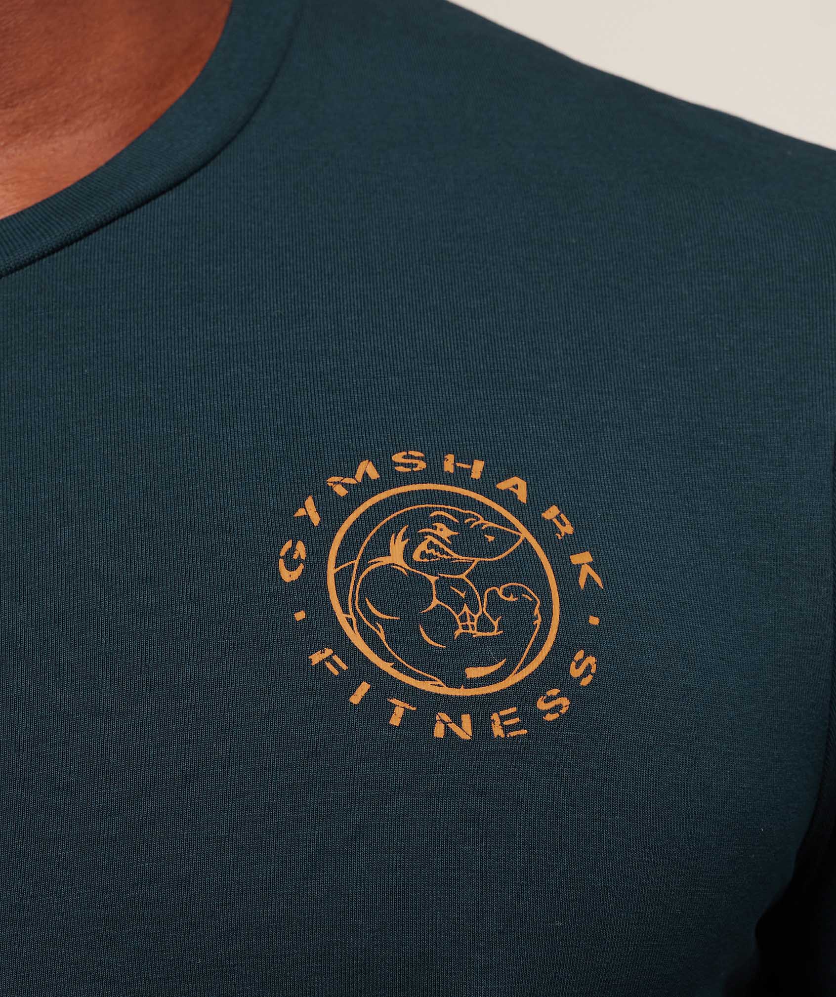 Gymshark Legacy T-Shirt - Deep Petrol Blue - Image 7