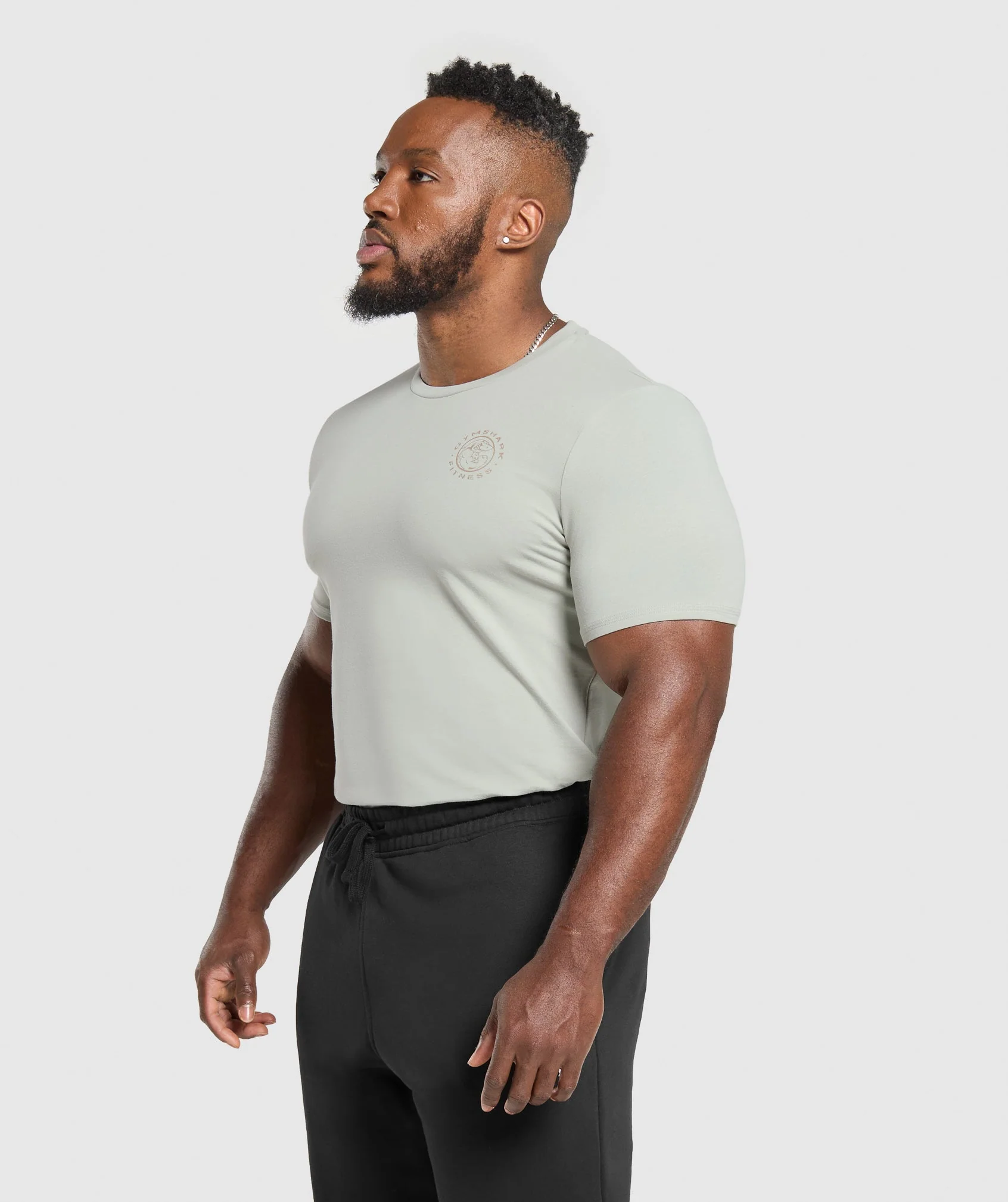 Gymshark Legacy T-Shirt - Stone Grey - Image 3