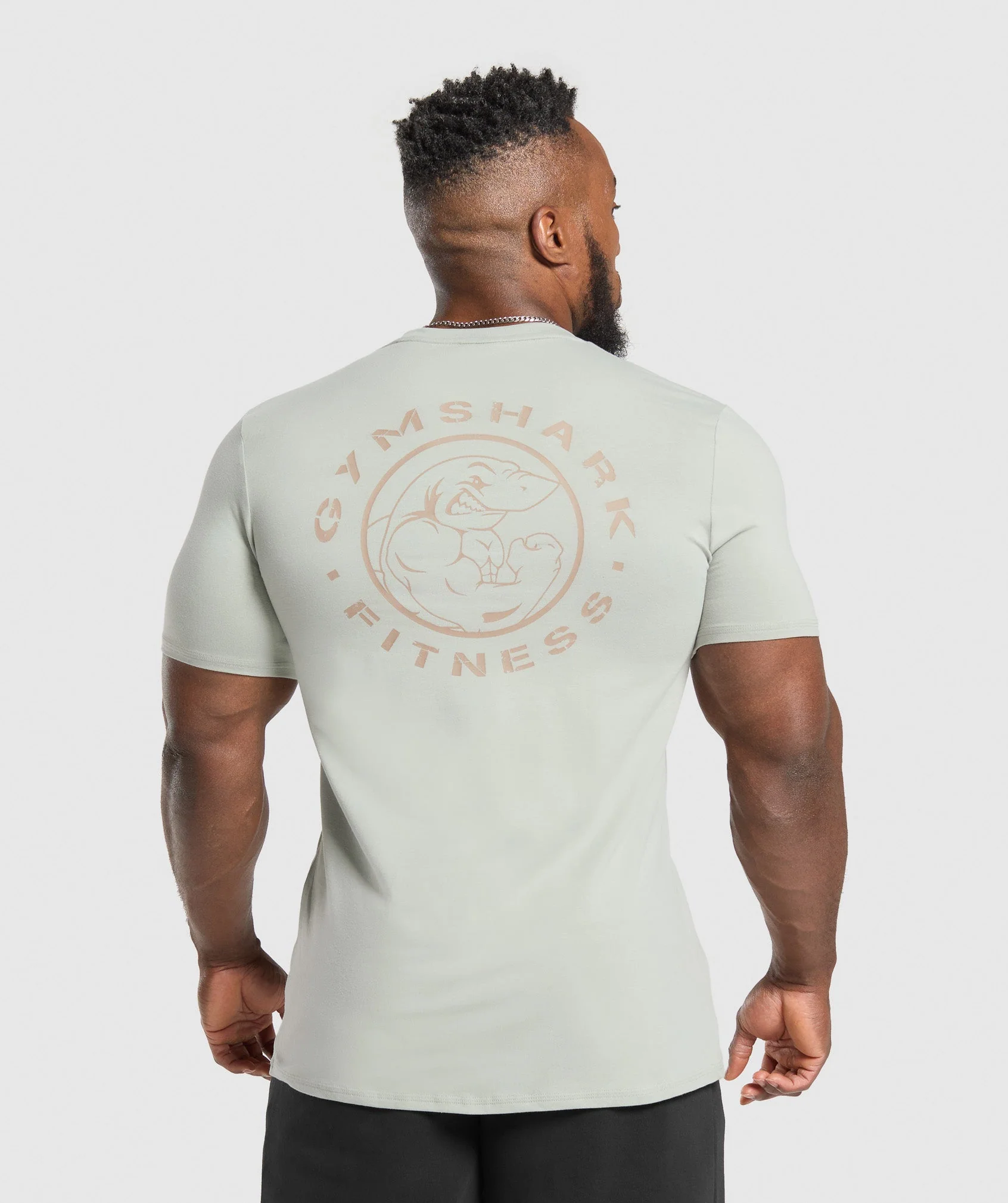 Gymshark Legacy T-Shirt - Stone Grey - Image 5