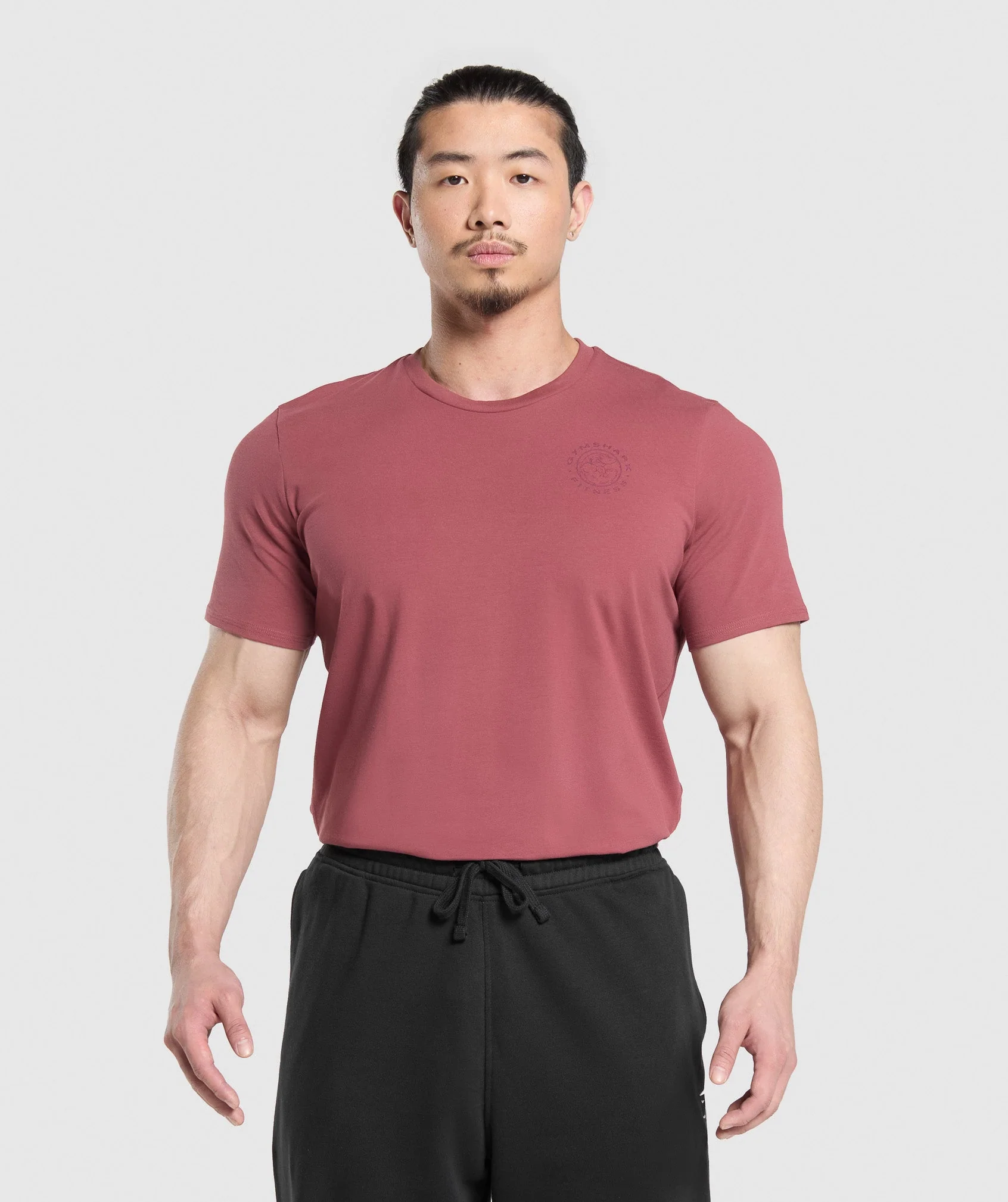 Gymshark Legacy T-Shirt - Washed Berry Pink - Image 2