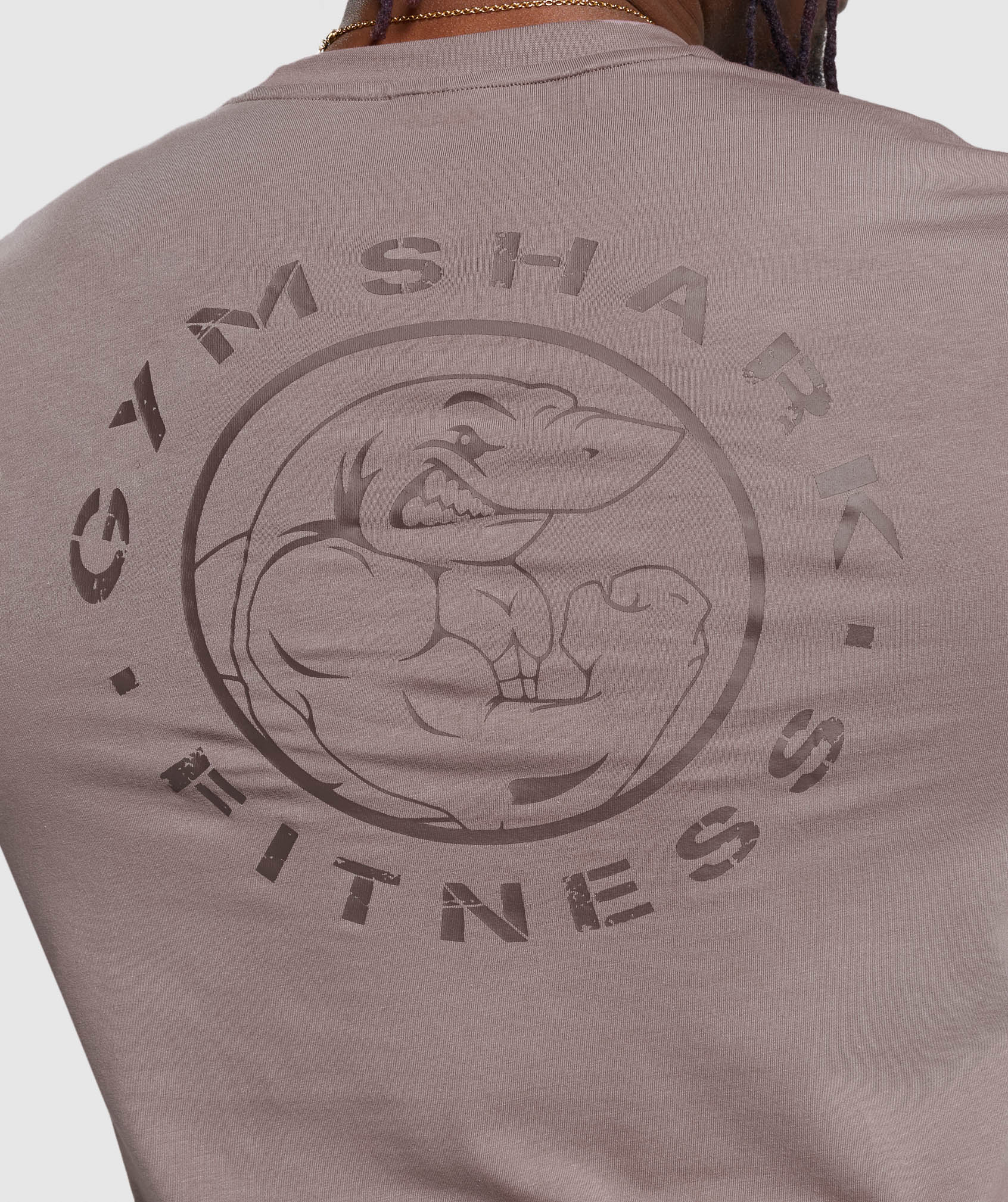 Gymshark Legacy T-Shirt - Washed Mauve - Image 6