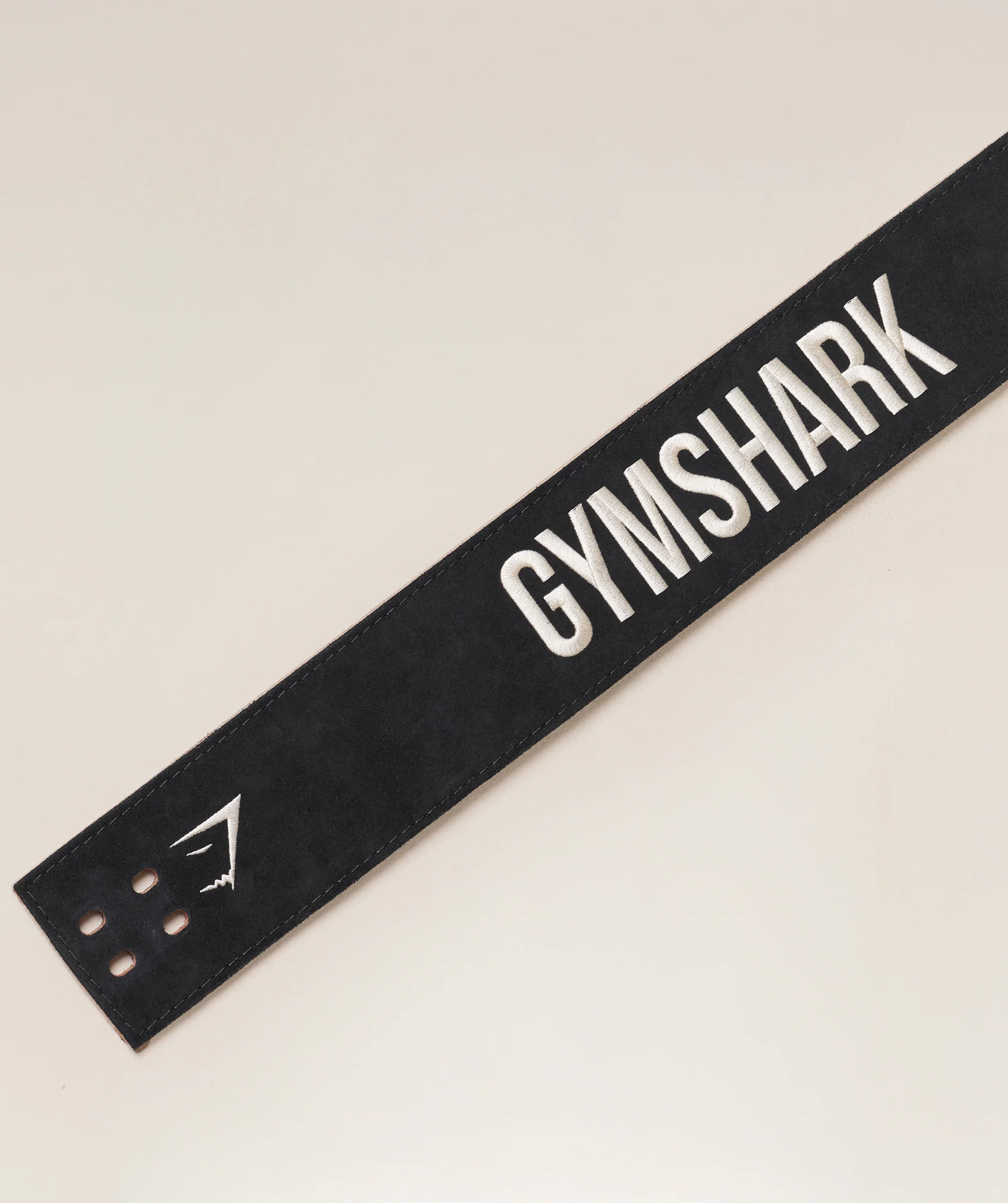 Gymshark Lever Lifting Belt - Black/Ecru White - Image 5