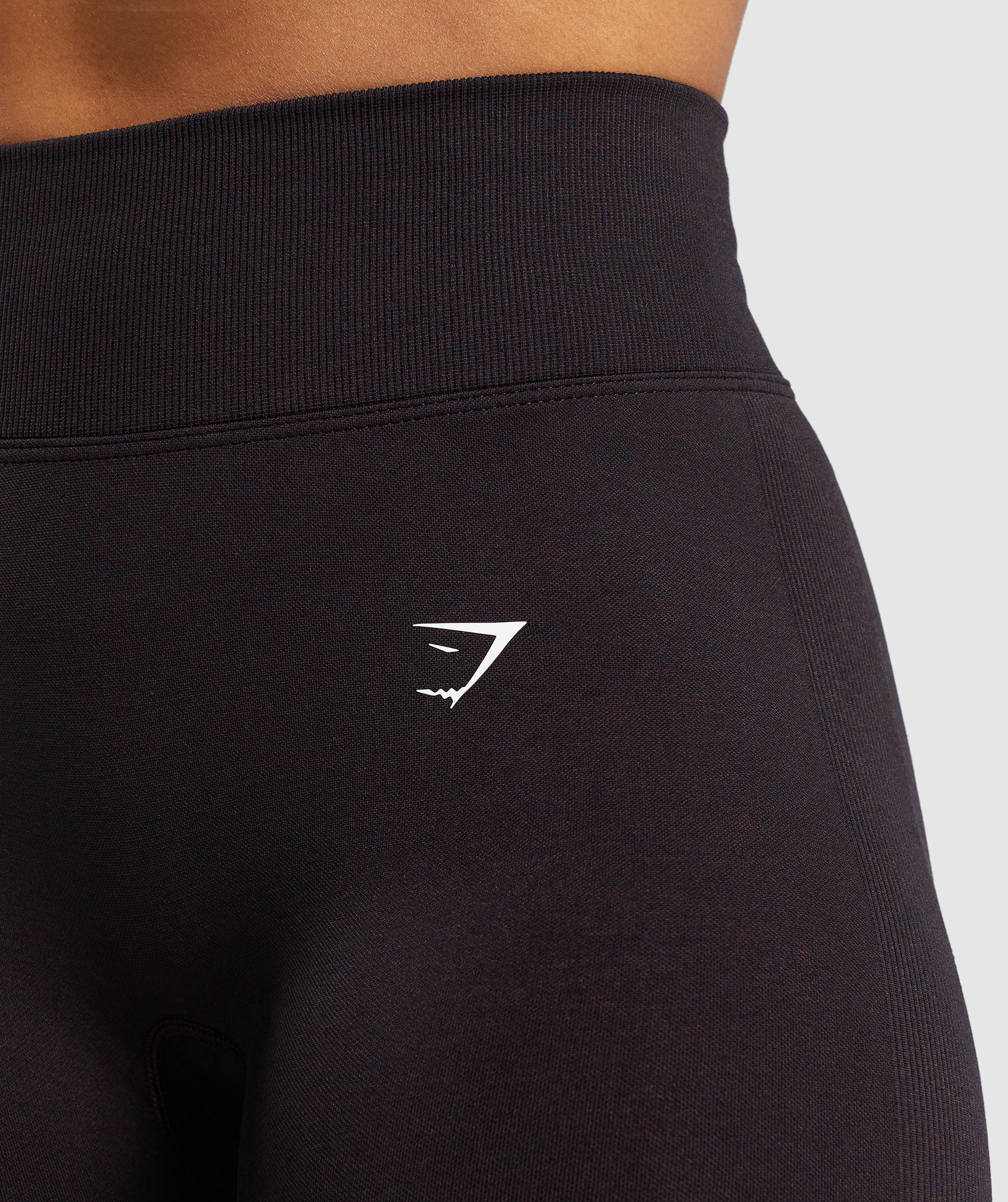 Gymshark Lift Seamless Leggings - Depth Purple/Black Marl - Image 6
