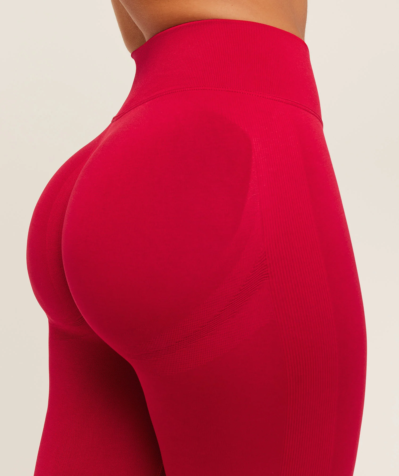Gymshark Lift Seamless Leggings - Carmine Red - Image 9