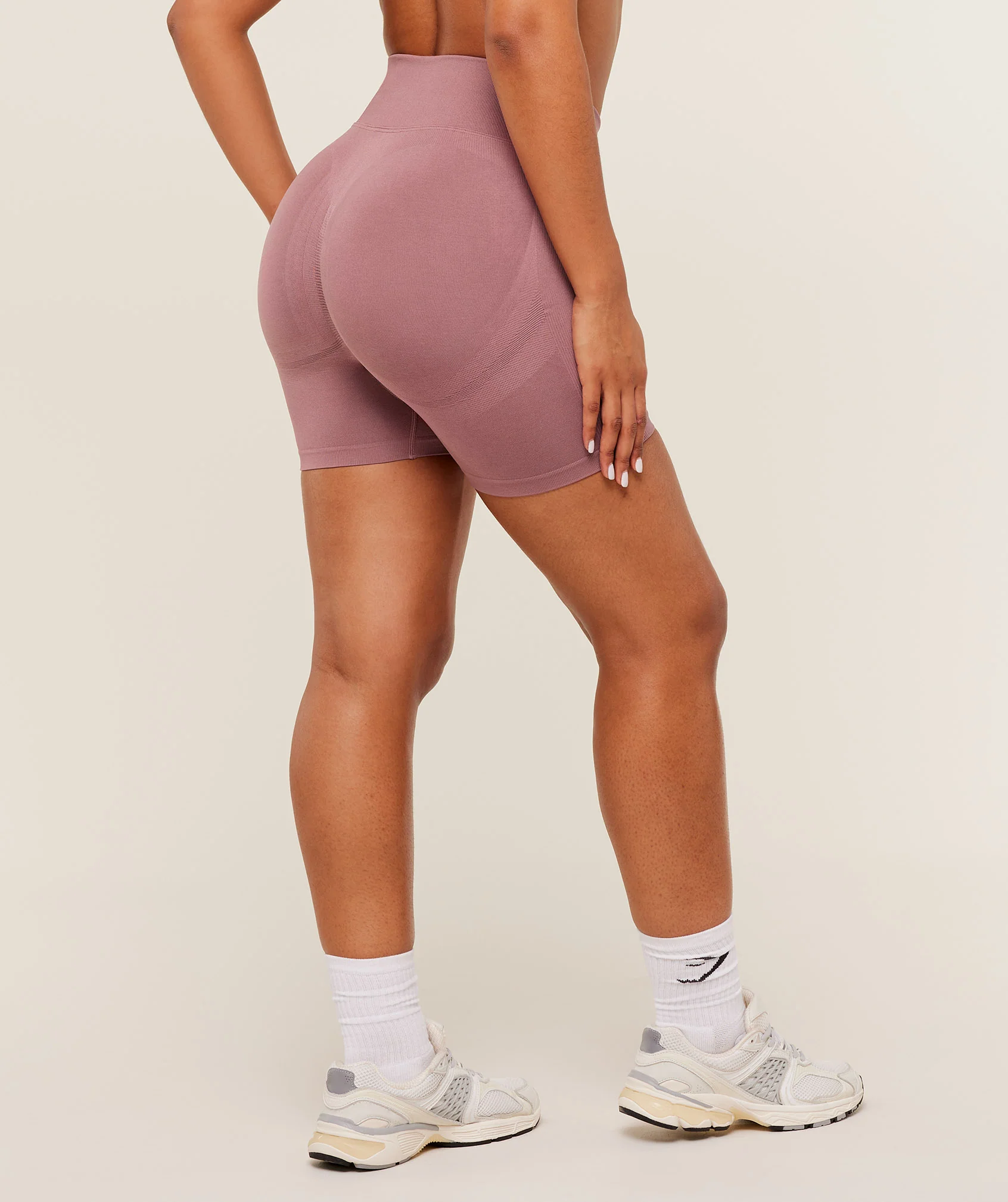 Gymshark Lift Seamless Shorts - Calm Pink - Image 3
