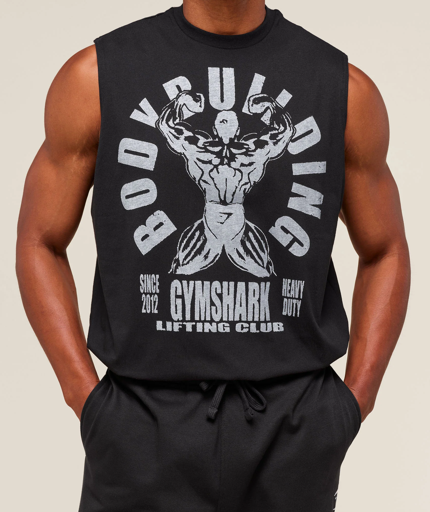 Gymshark Lifting Club Flex Tank - Black - Image 5