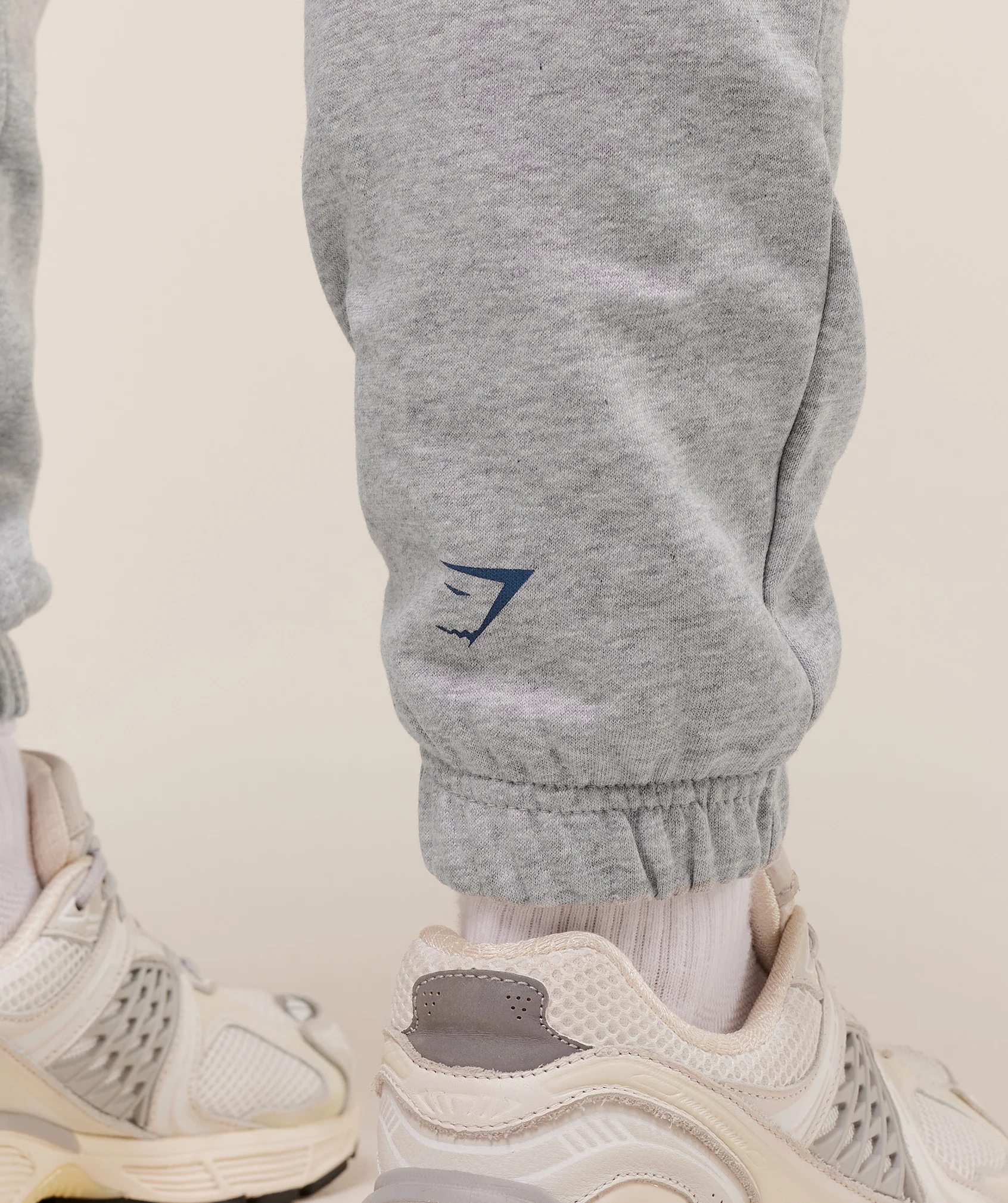 Gymshark Lifting Club Graphic Joggers - Light Grey Core Marl - Image 6