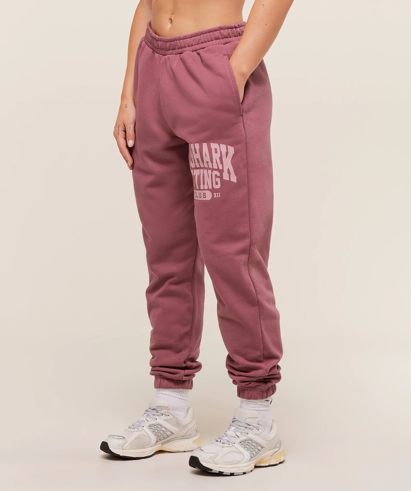 Gymshark Lifting Club Graphic Joggers - Reset Pink