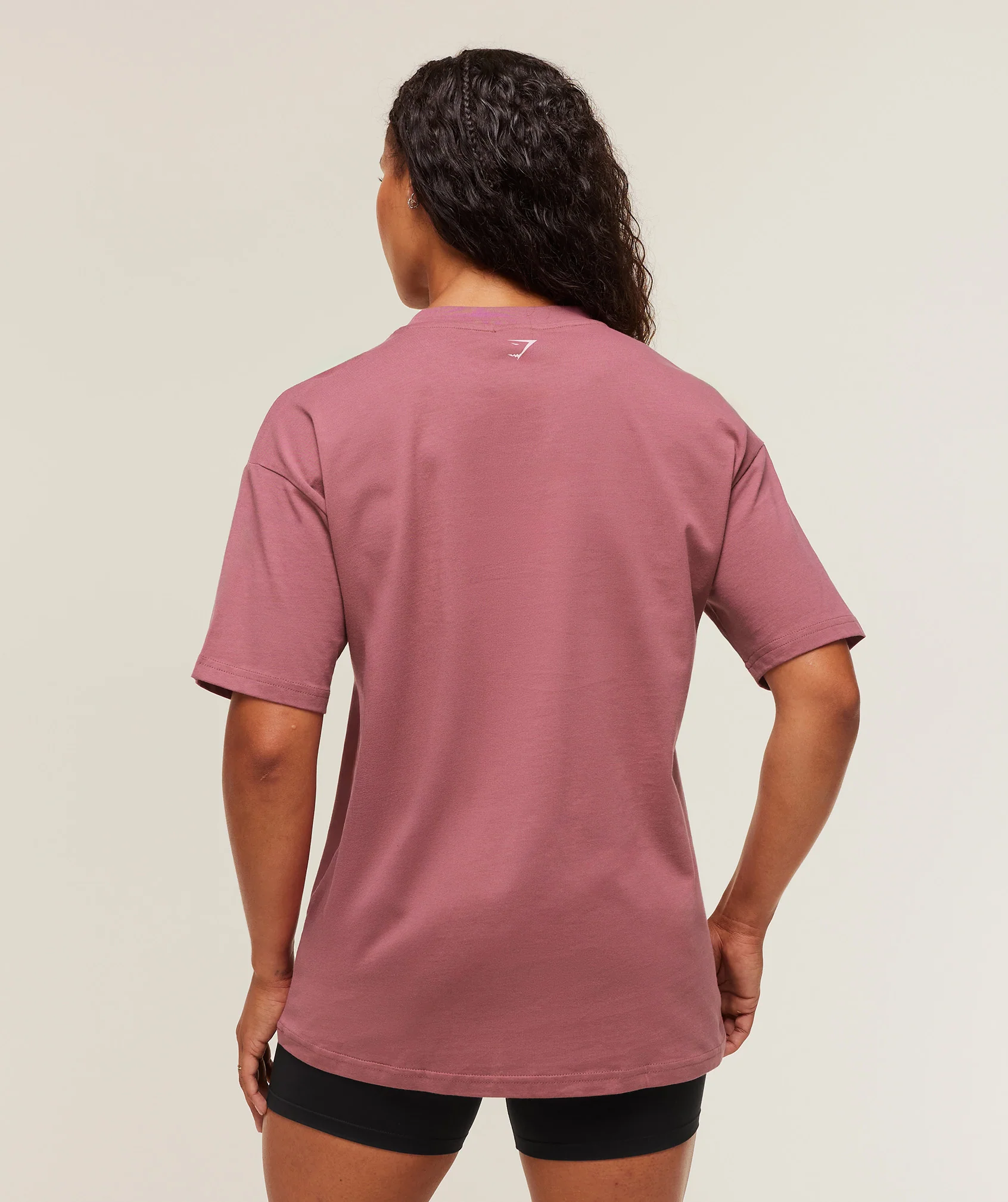 Gymshark Lifting Club Graphic Oversized T-Shirt - Reset Pink - Image 2