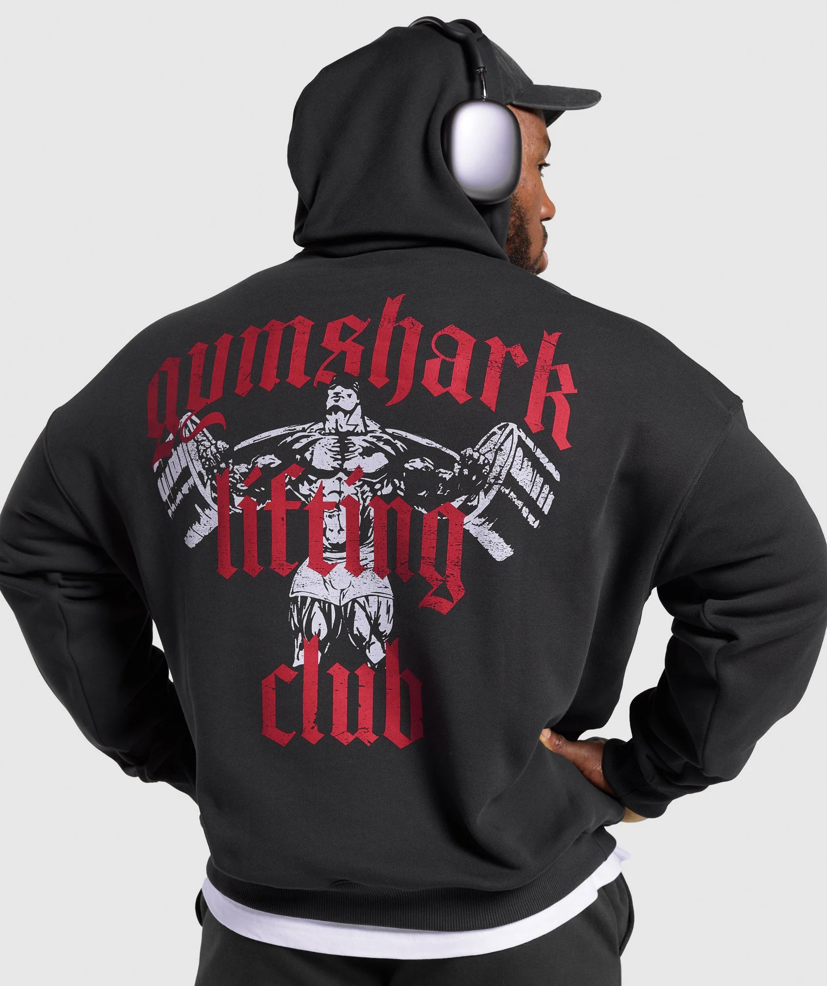 Gymshark Lifting Club Hoodie - Black - Image 4