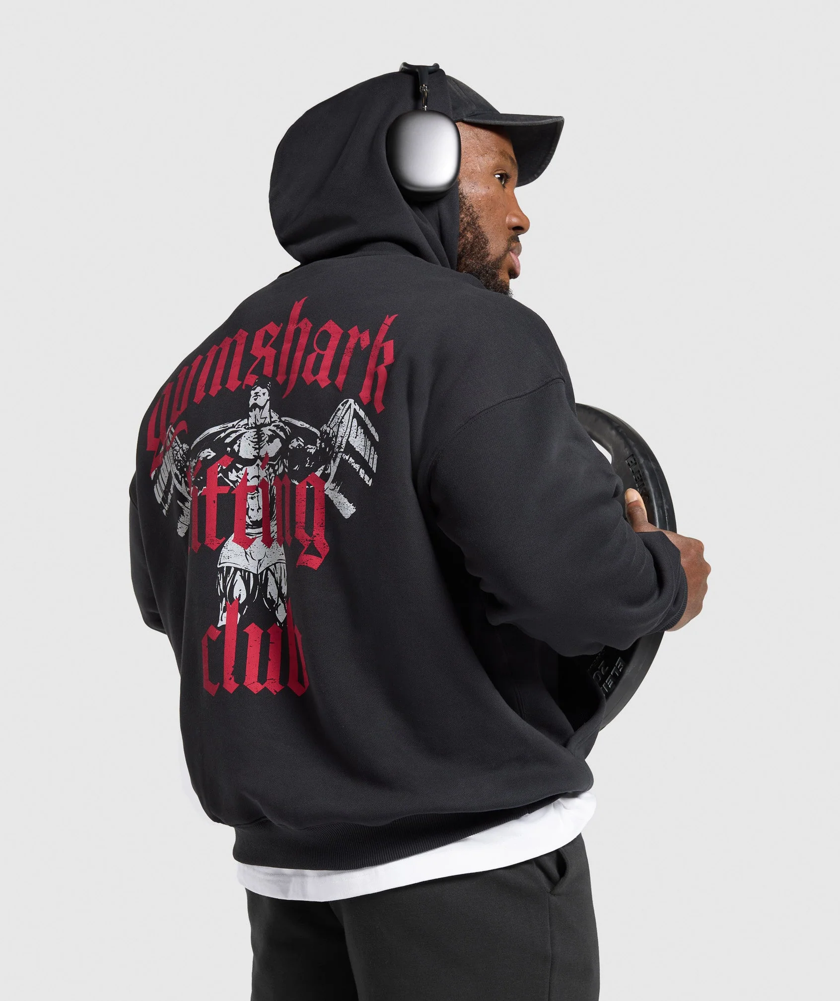 Gymshark Lifting Club Hoodie - Black - Image 5