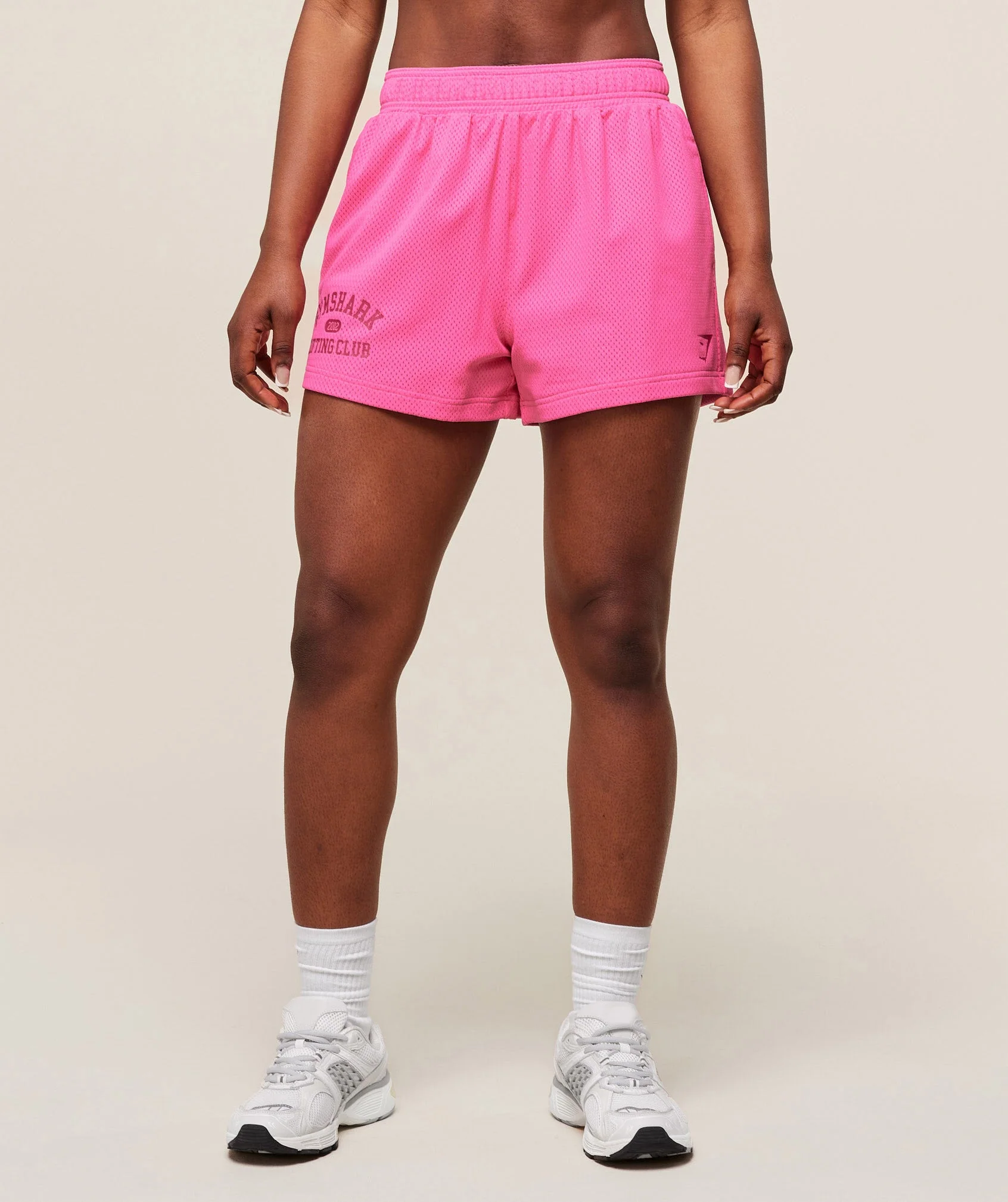 Gymshark Lifting Club Mesh Shorts - Physical Pink