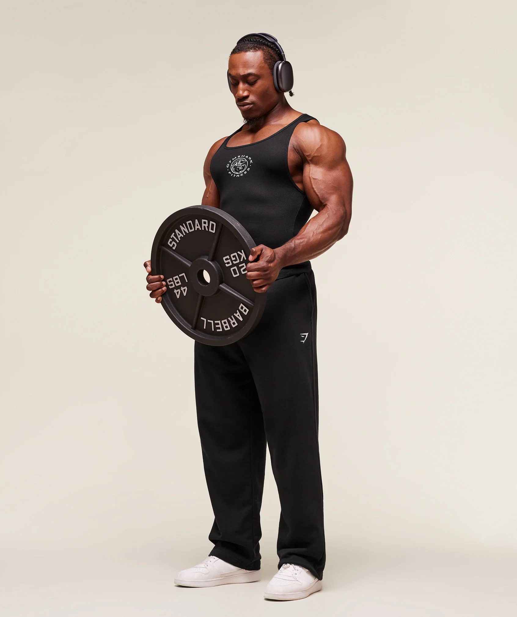 Gymshark Legacy Ribbed Tank - Black - Image 6