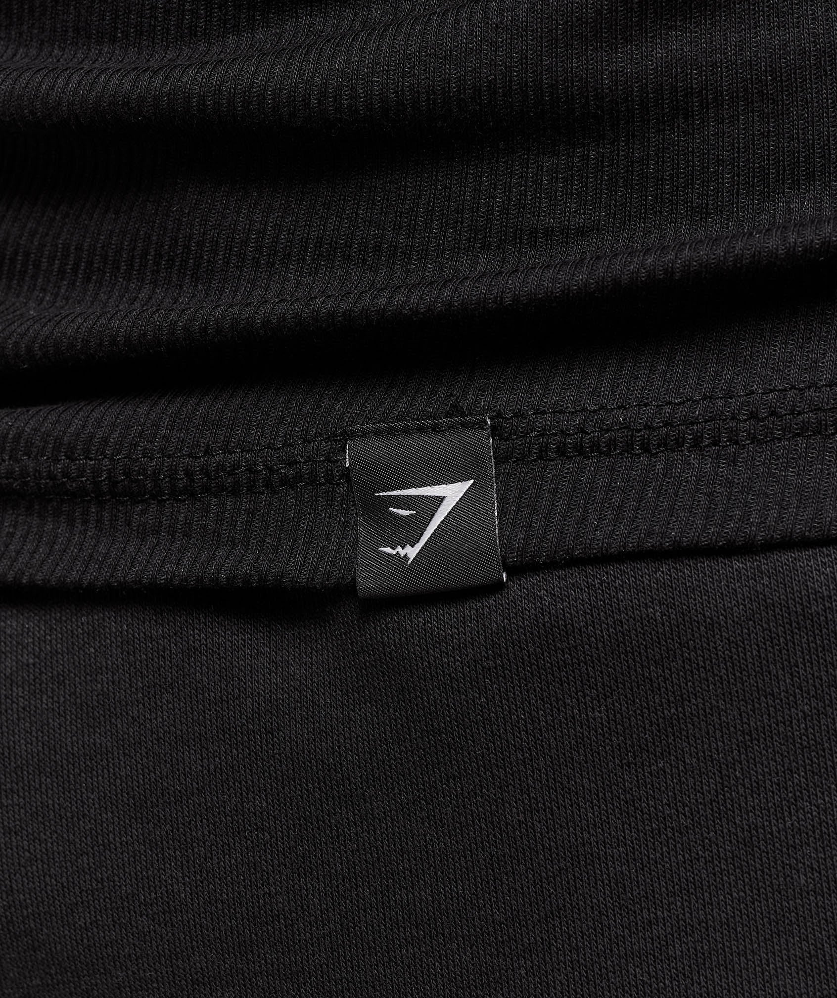 Gymshark Legacy Ribbed Tank - Black - Image 7