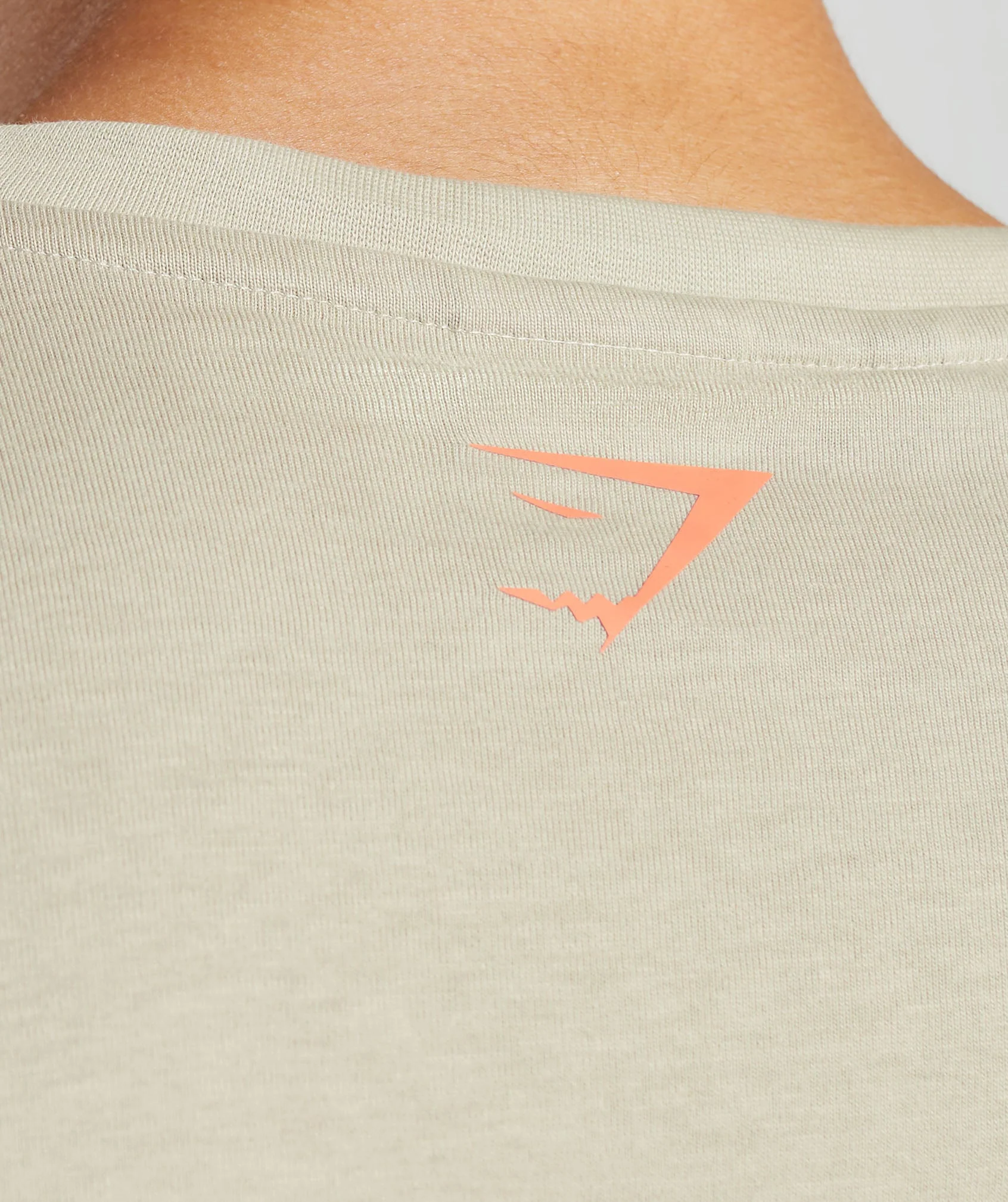 Gymshark Lifting Club T-Shirt - Washed Stone Brown - Image 6