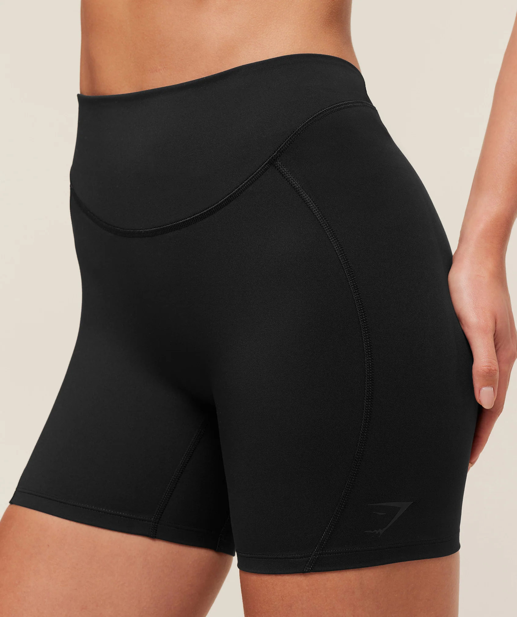 Gymshark Lifting Dipped Waistband Shorts - Black - Image 6