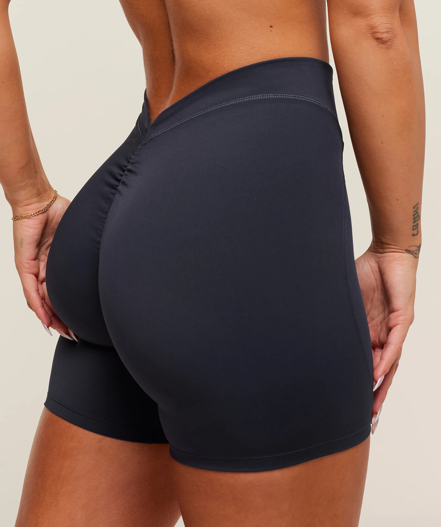 Gymshark Lifting Dipped Waistband Shorts - Heavy Blue - Image 6
