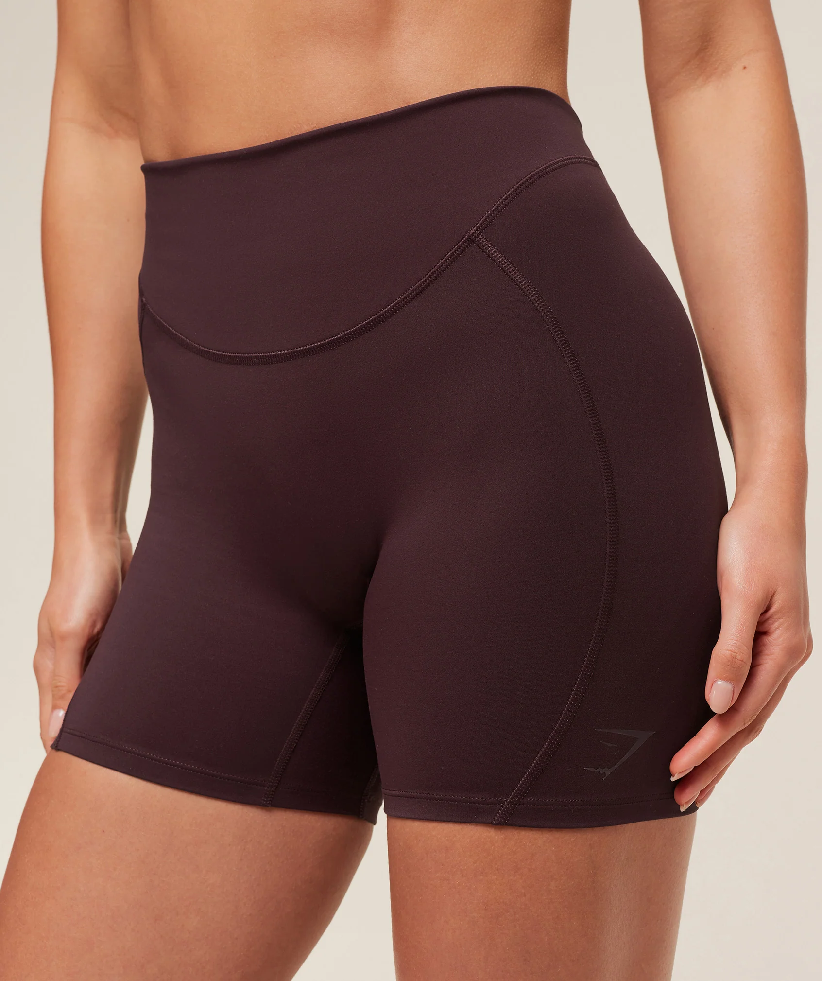 Gymshark Lifting Dipped Waistband Shorts - Cherry Purple - Image 7