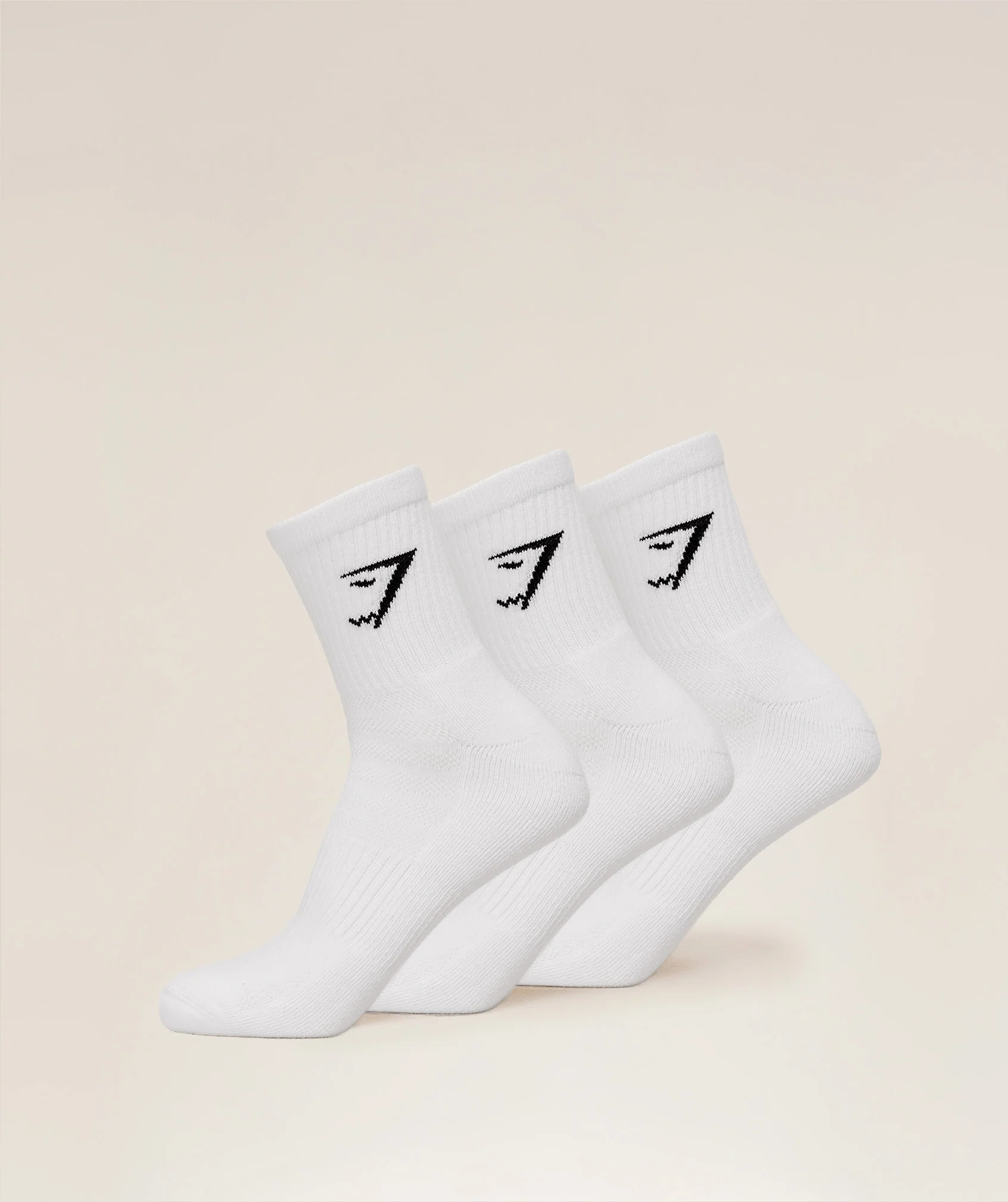 Gymshark Lifting Emojis Graphic Midi 3pk - White - Image 2