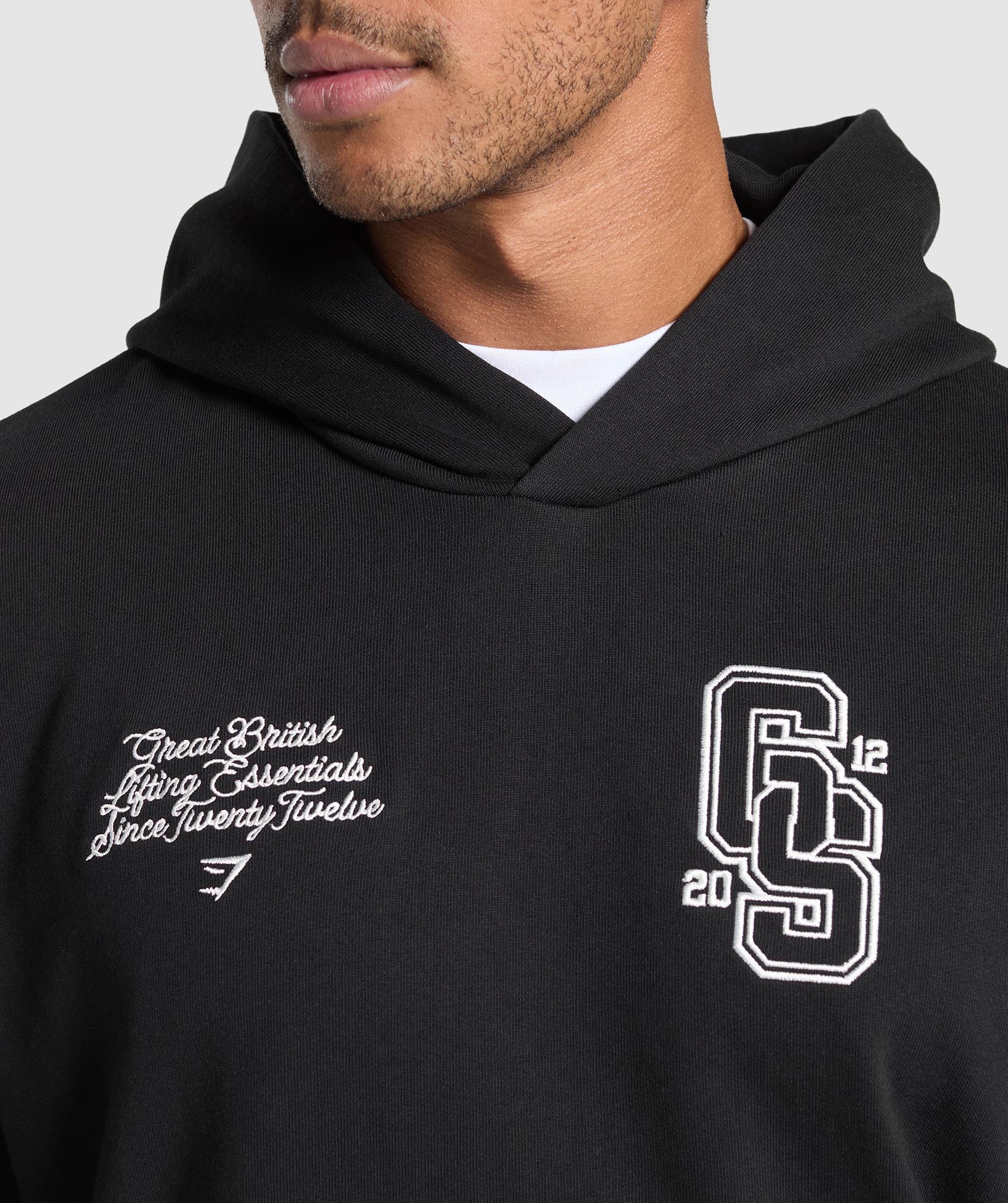 Gymshark Lifting Essentials Hoodie - Black - Image 5