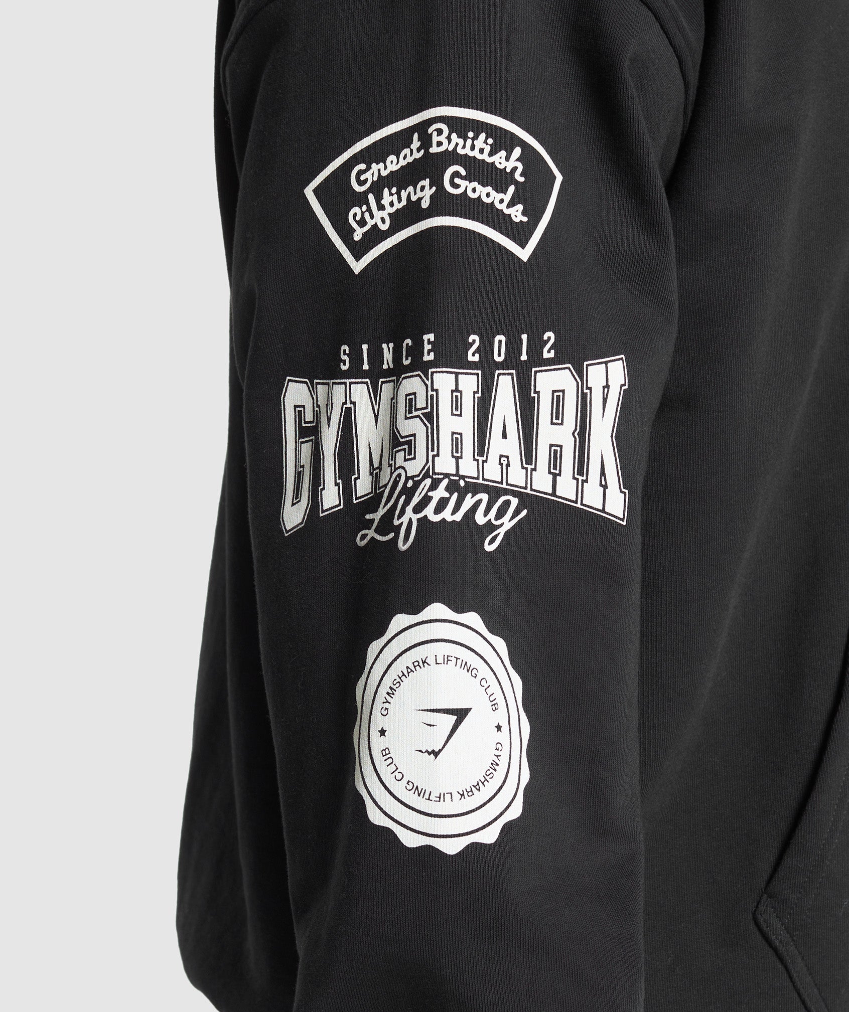 Gymshark Lifting Essentials Hoodie - Black - Image 6
