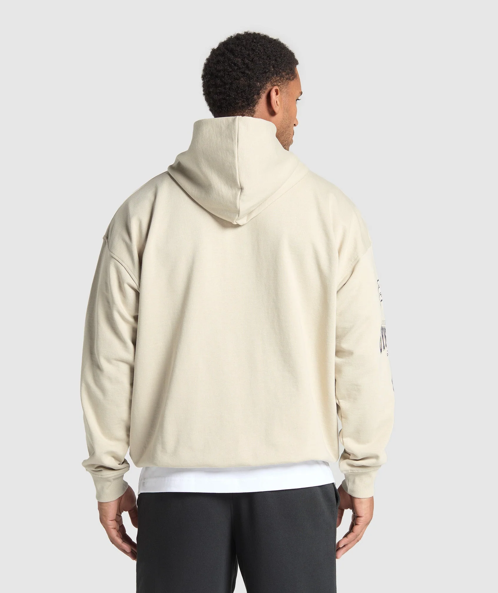 Gymshark Lifting Essentials Hoodie - Pebble Grey - Image 2