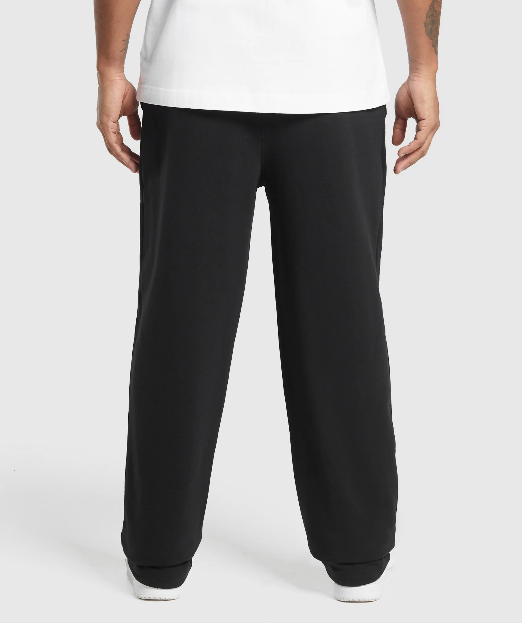 Gymshark Lifting Essentials Straight Leg Pants - Black - Image 3