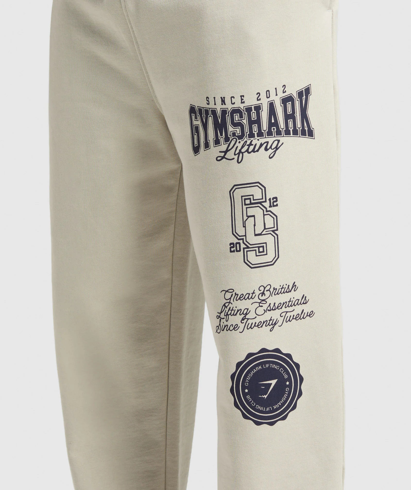 Gymshark Lifting Essentials Straight Leg Pants - Pebble Grey - Image 5