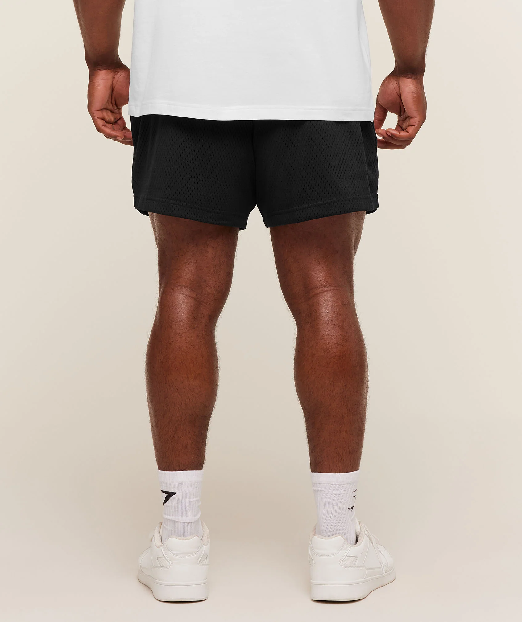 Gymshark Lifting Mesh 5" Shorts - Black - Image 2