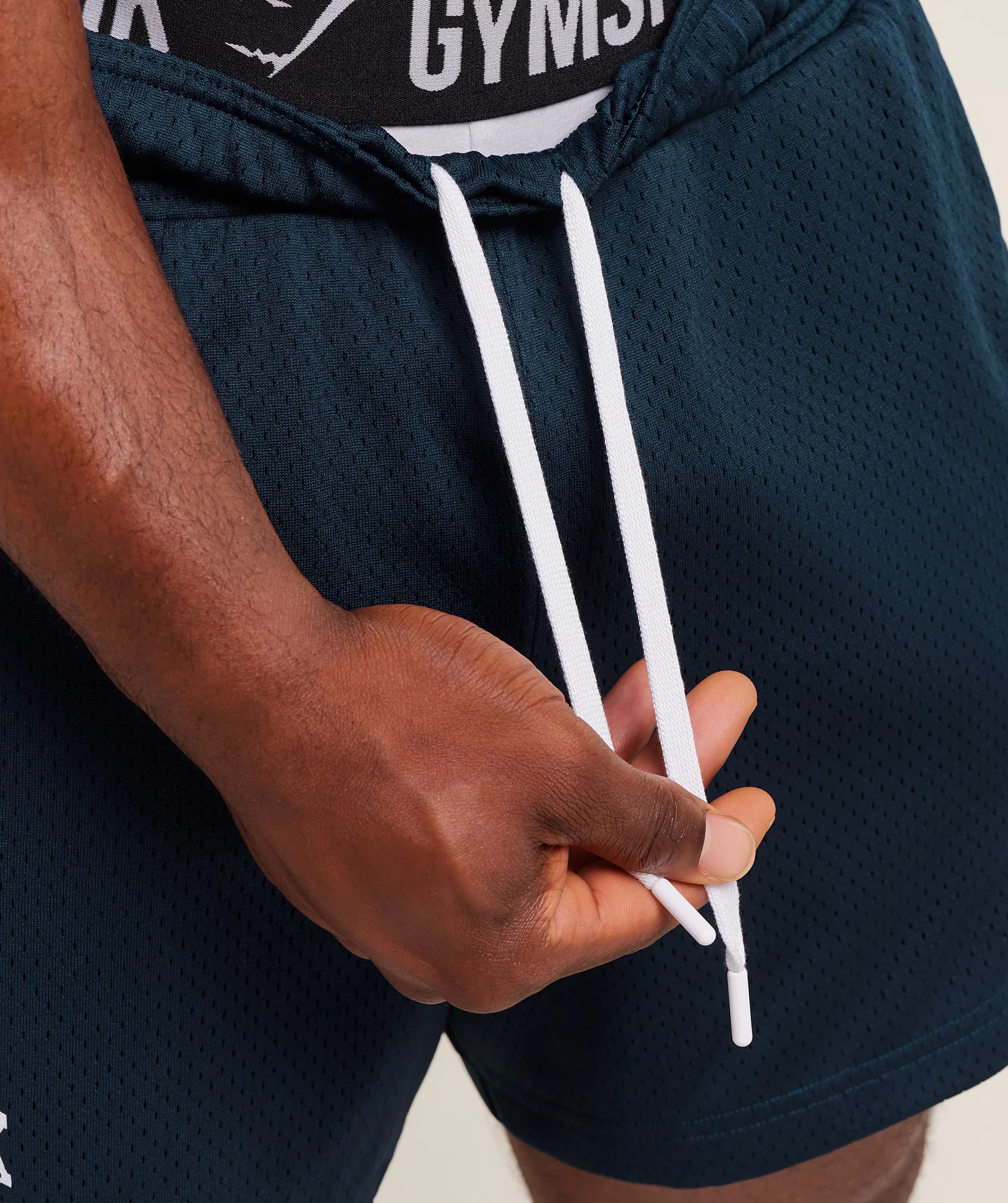 Gymshark Lifting Mesh 5" Shorts - Navy - Image 7