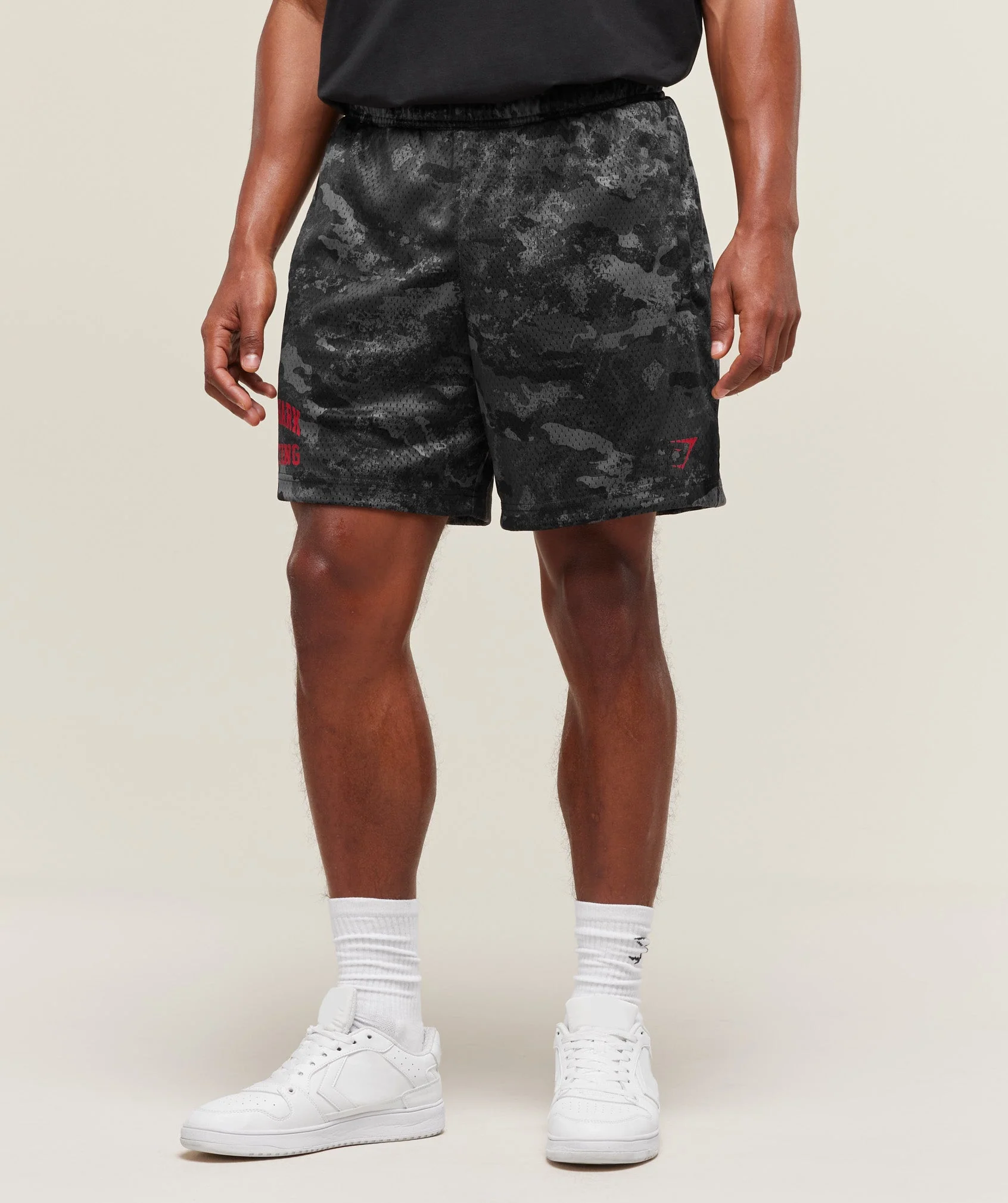Gymshark Lifting Mesh 7" Shorts - Graphite Grey