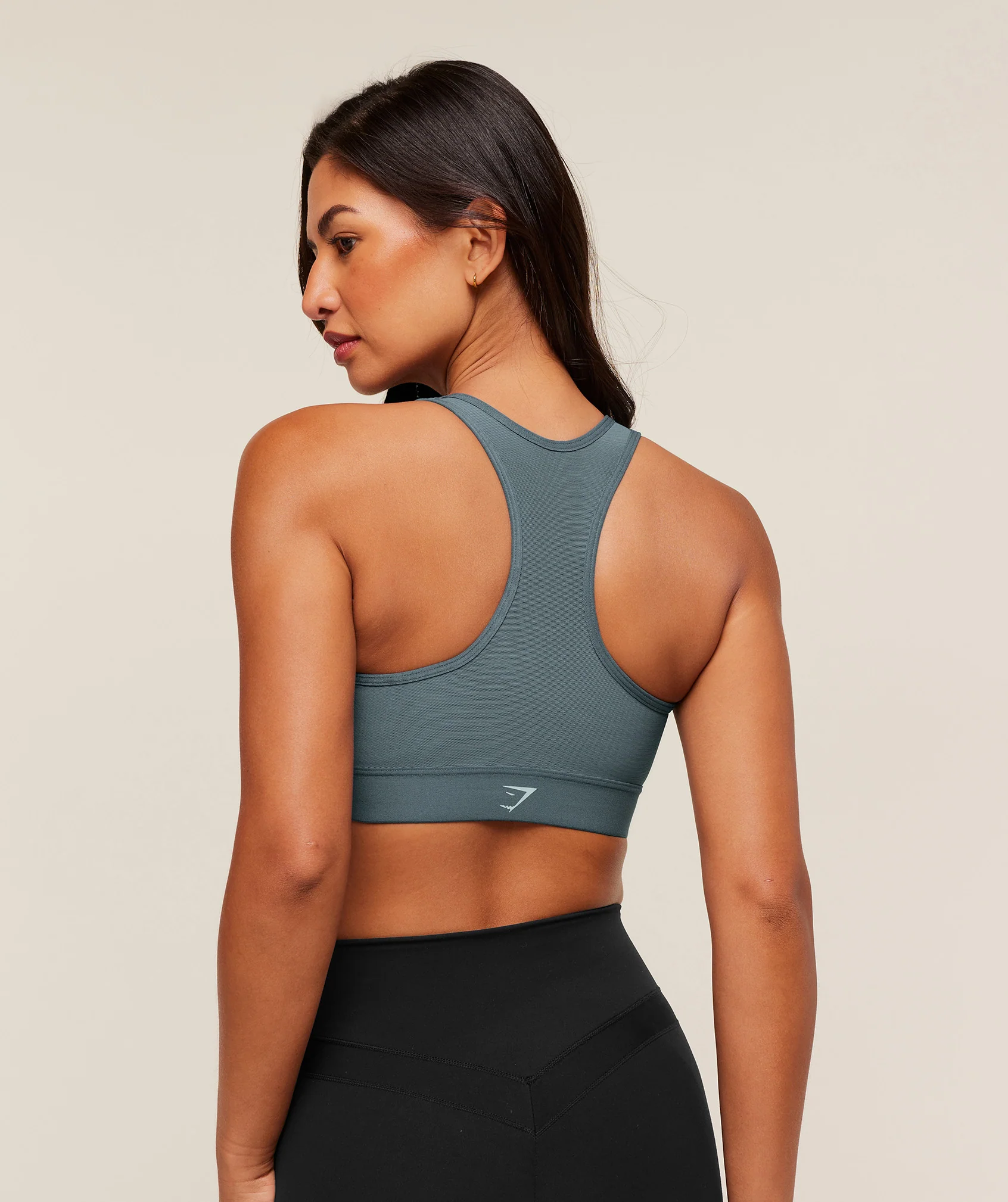 Gymshark Lightweight High Support Sports Bra - Iron Blue - Image 2