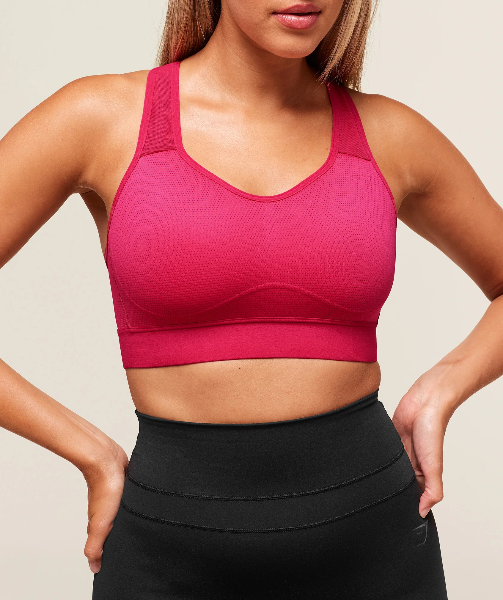 Gymshark Lightweight High Support Sports Bra - Build Pink - Image 5