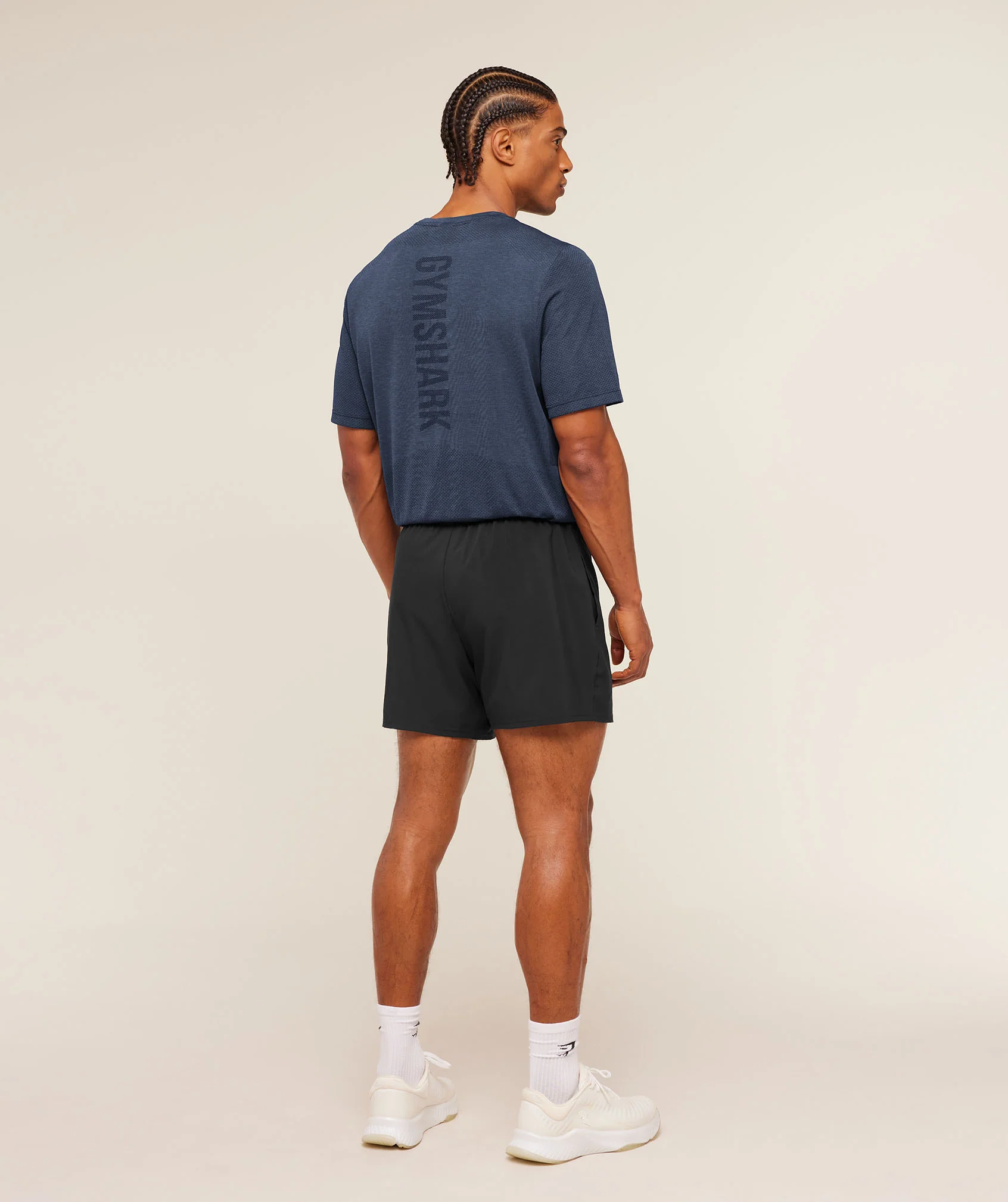Gymshark Lightweight Seamless T-Shirt - Heavy Blue/Marl - Image 7