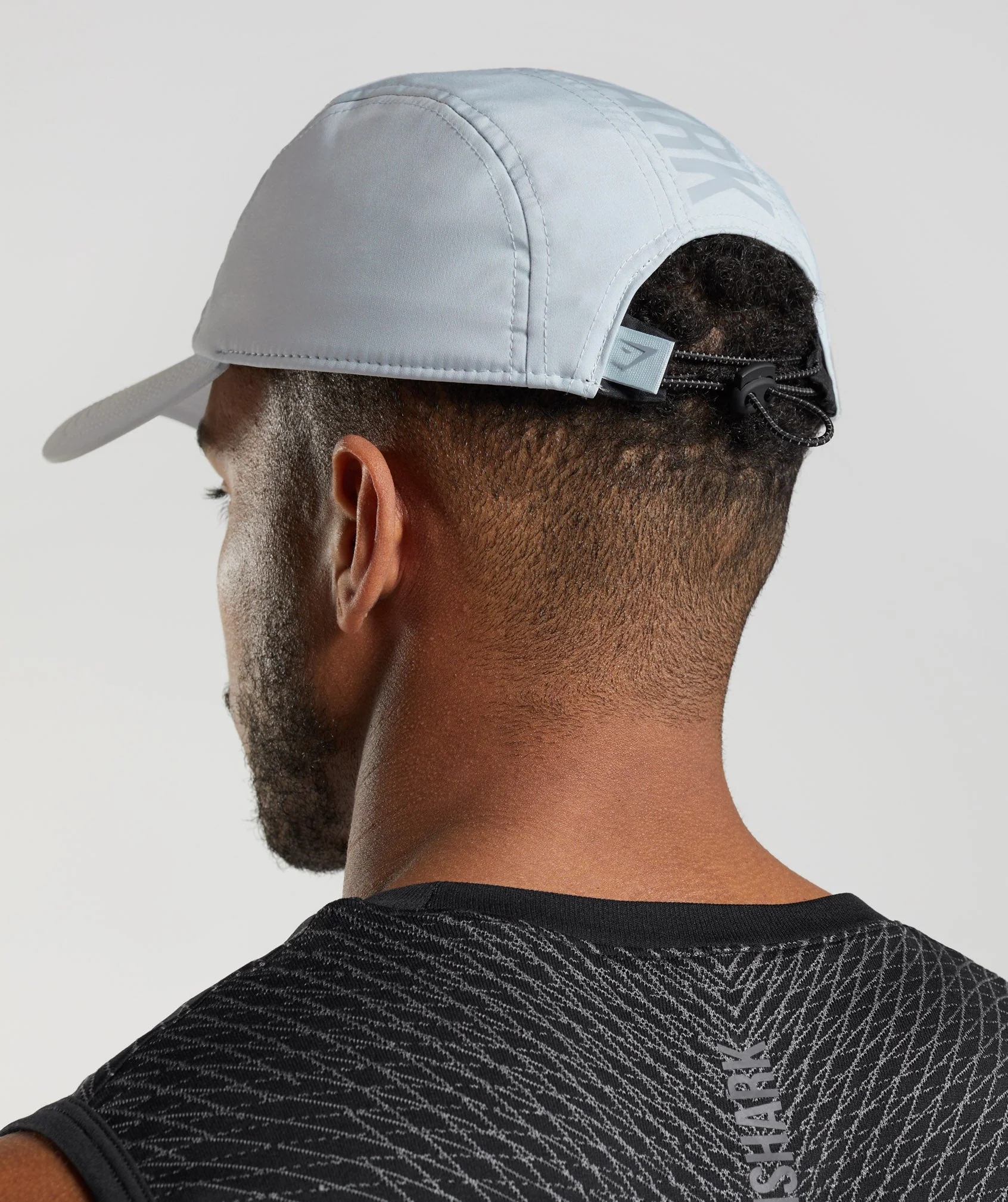 Gymshark 5 Panel Running Cap - River Stone Grey - Image 3