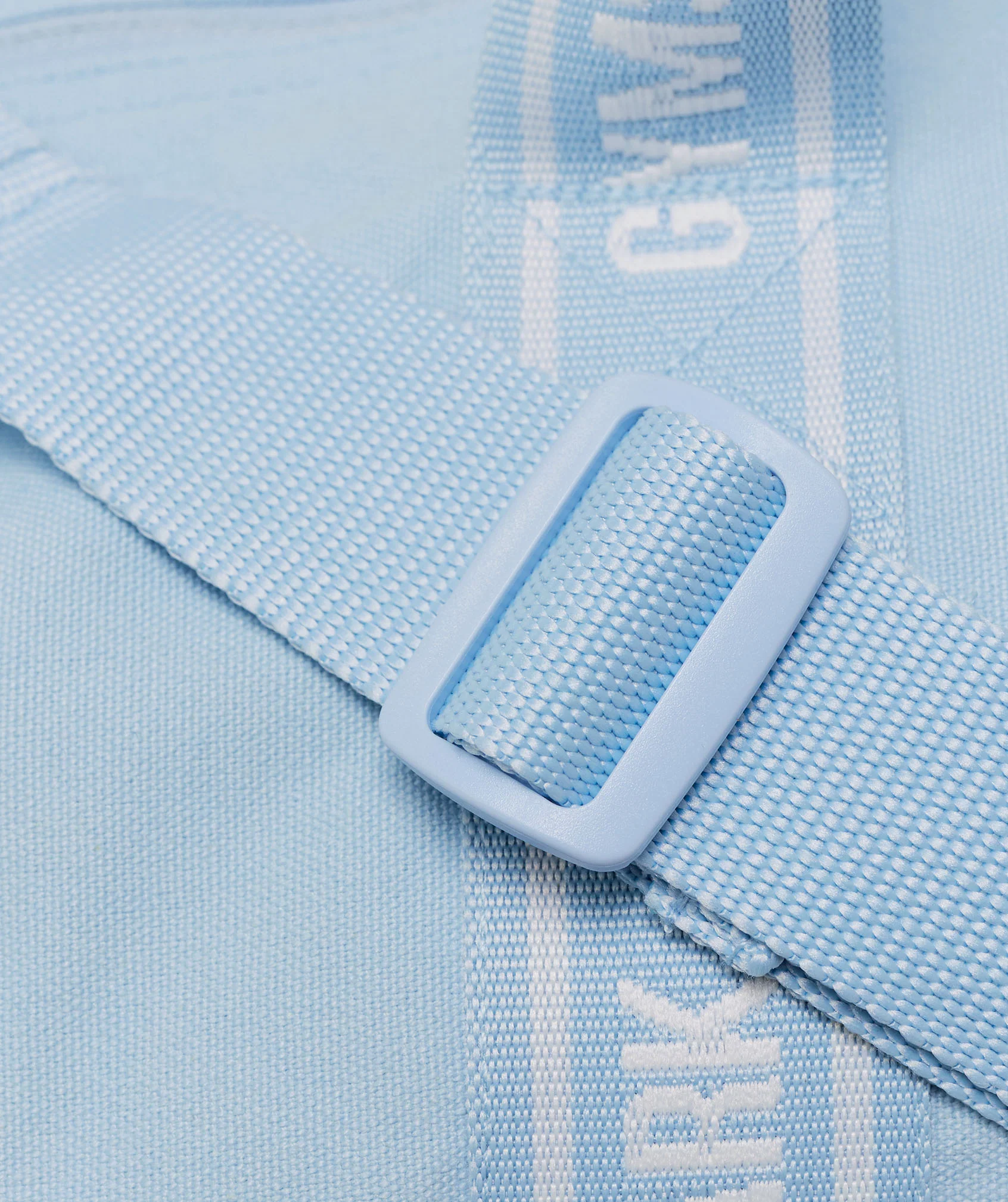 Gymshark Logo Duffle Bag - Chilled Blue - Image 3